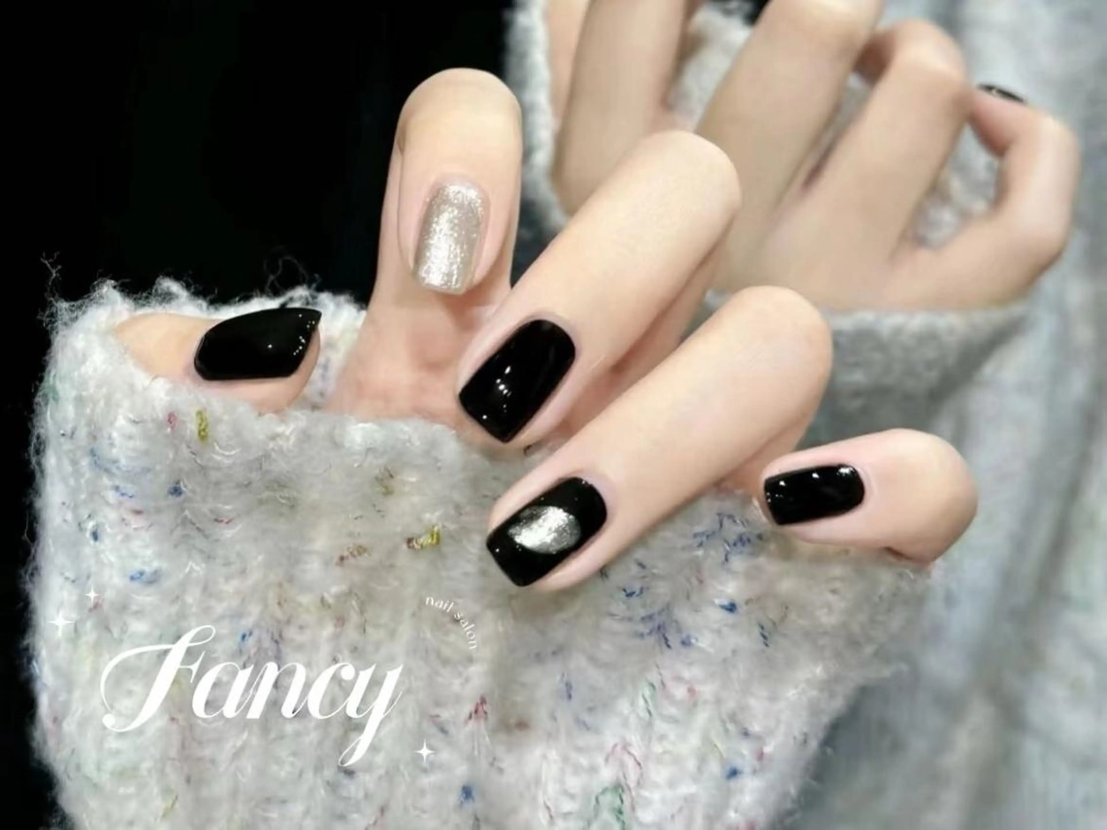 ネイル チークネイル 長さ出し フットネイル フレンチネイル ジェルネイル Fancy Nailsalonのネイルデザイン