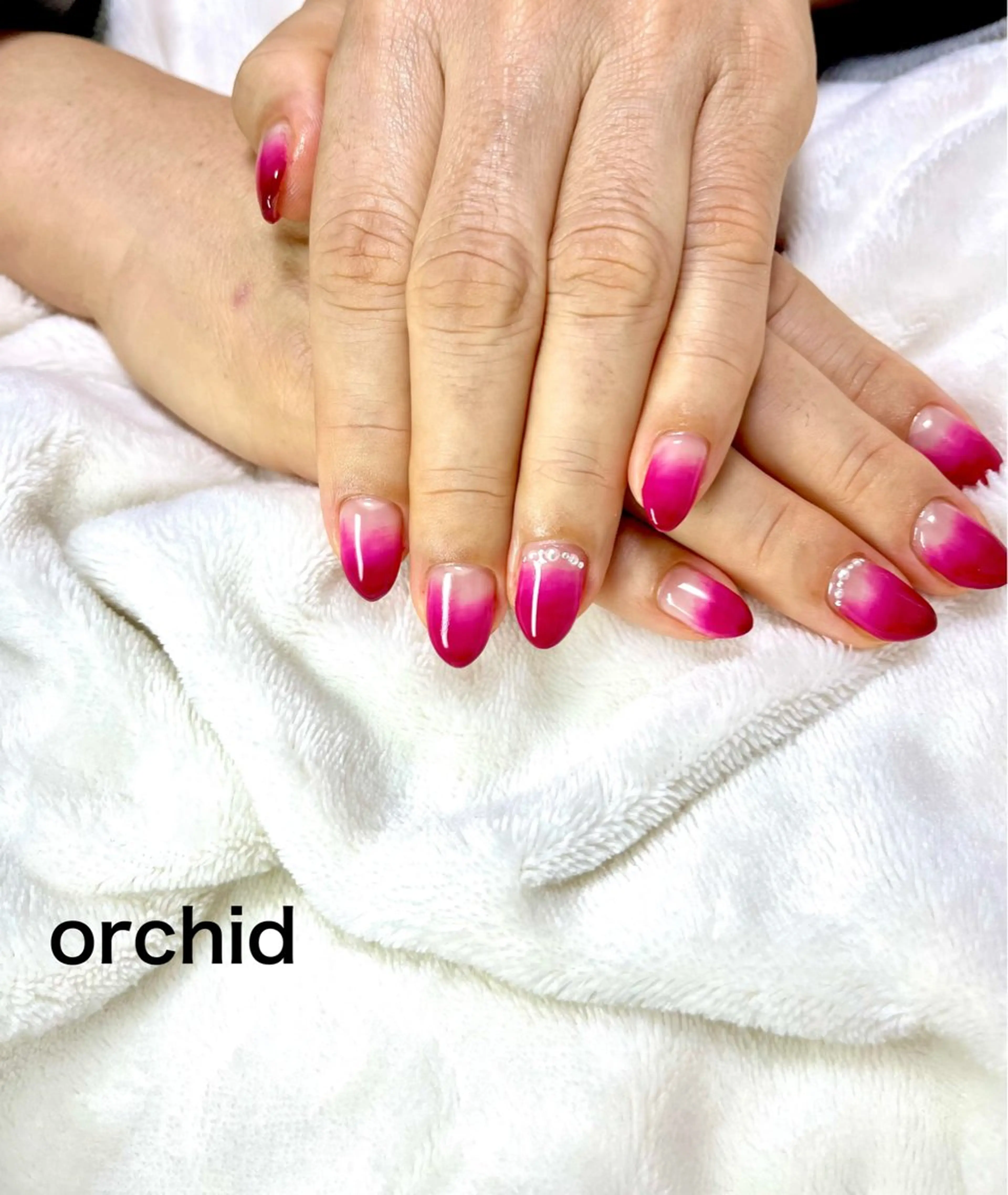 ネイル orchid ♡オーキッドのネイルデザイン
