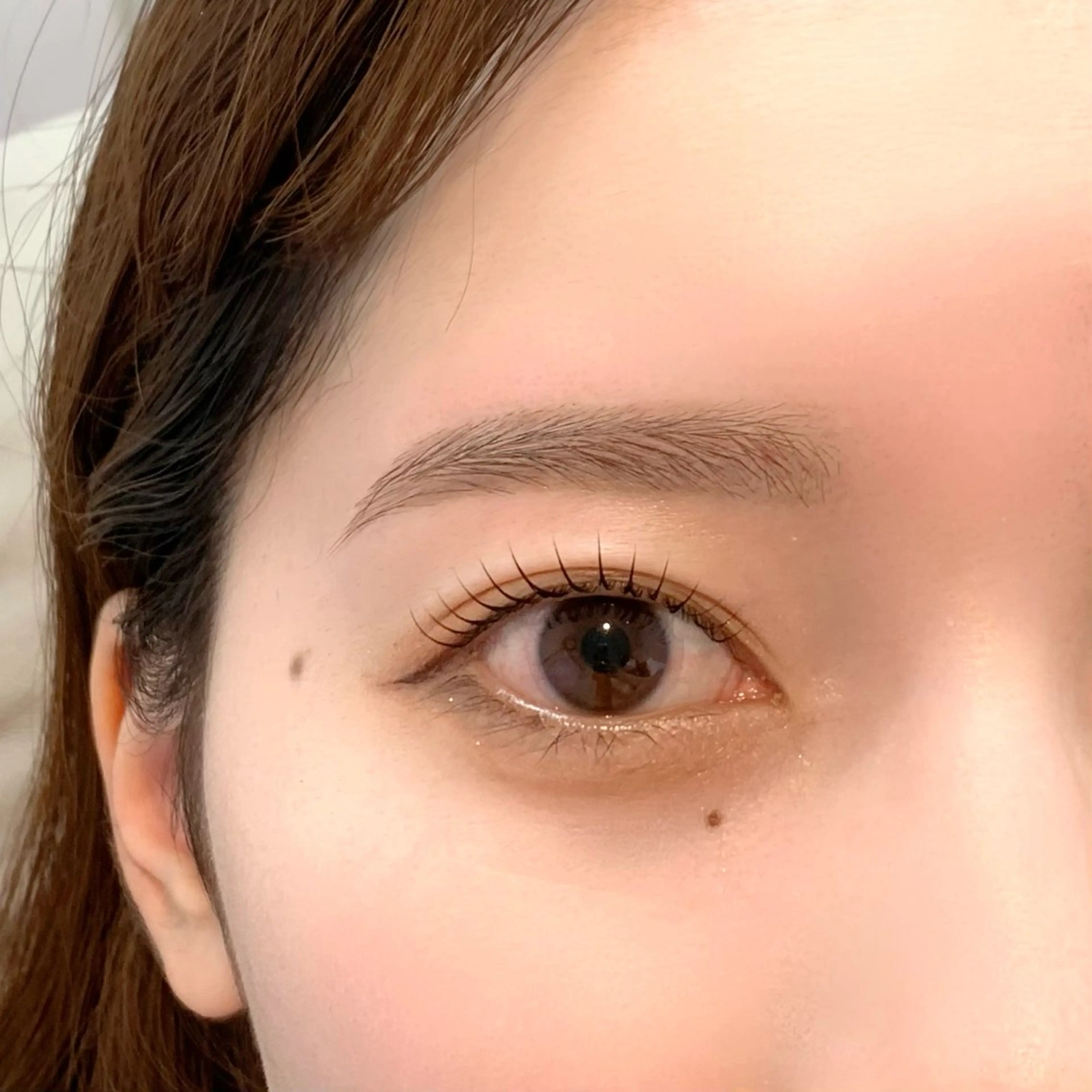 【時短垢抜けセットメニュー】まつ毛パーマ×カラーリング(眉毛)の写真