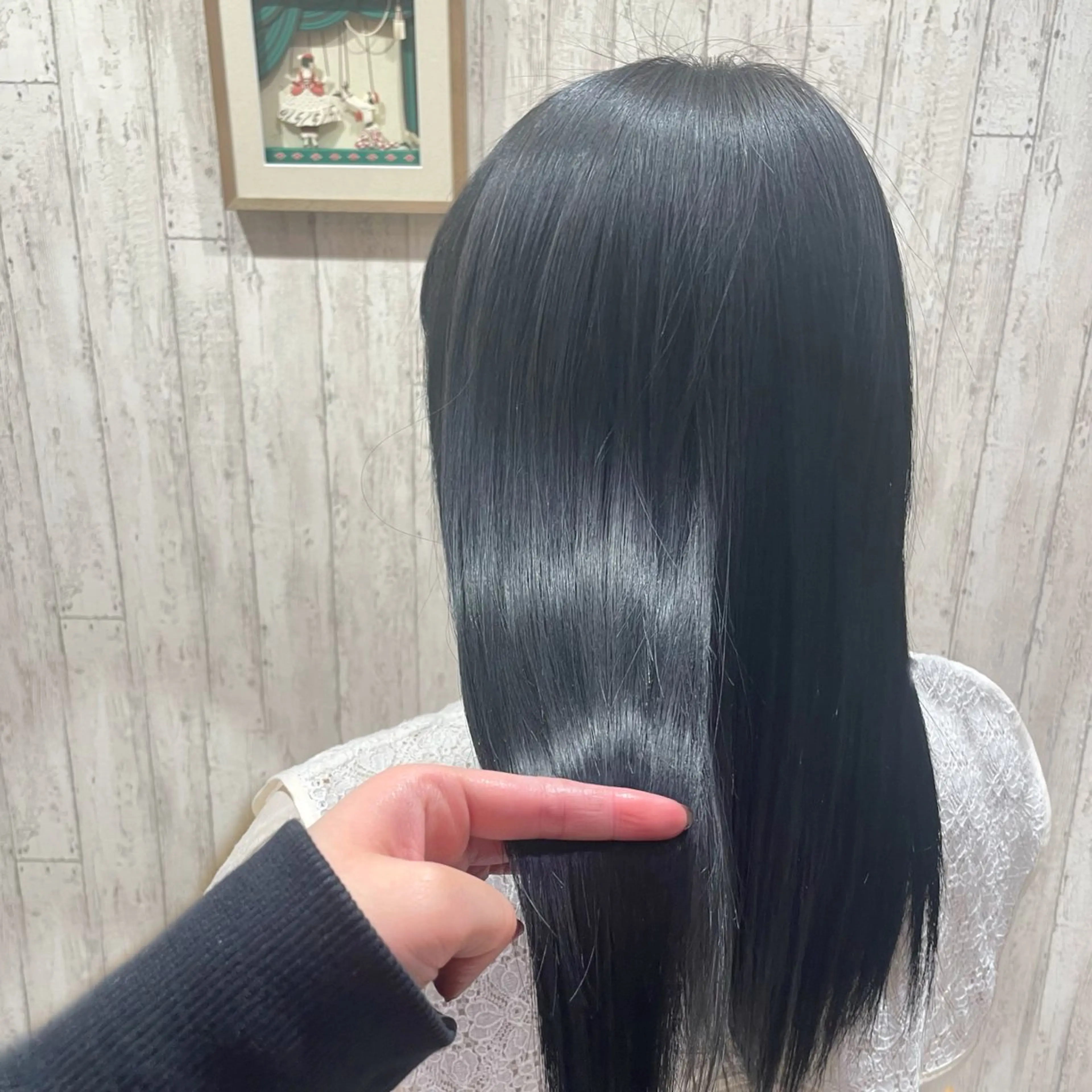 🪞今までに味わったことのない艶とうるおい🪞酸性ストレート【髪質改善ストレート】(トリートメント込)の写真