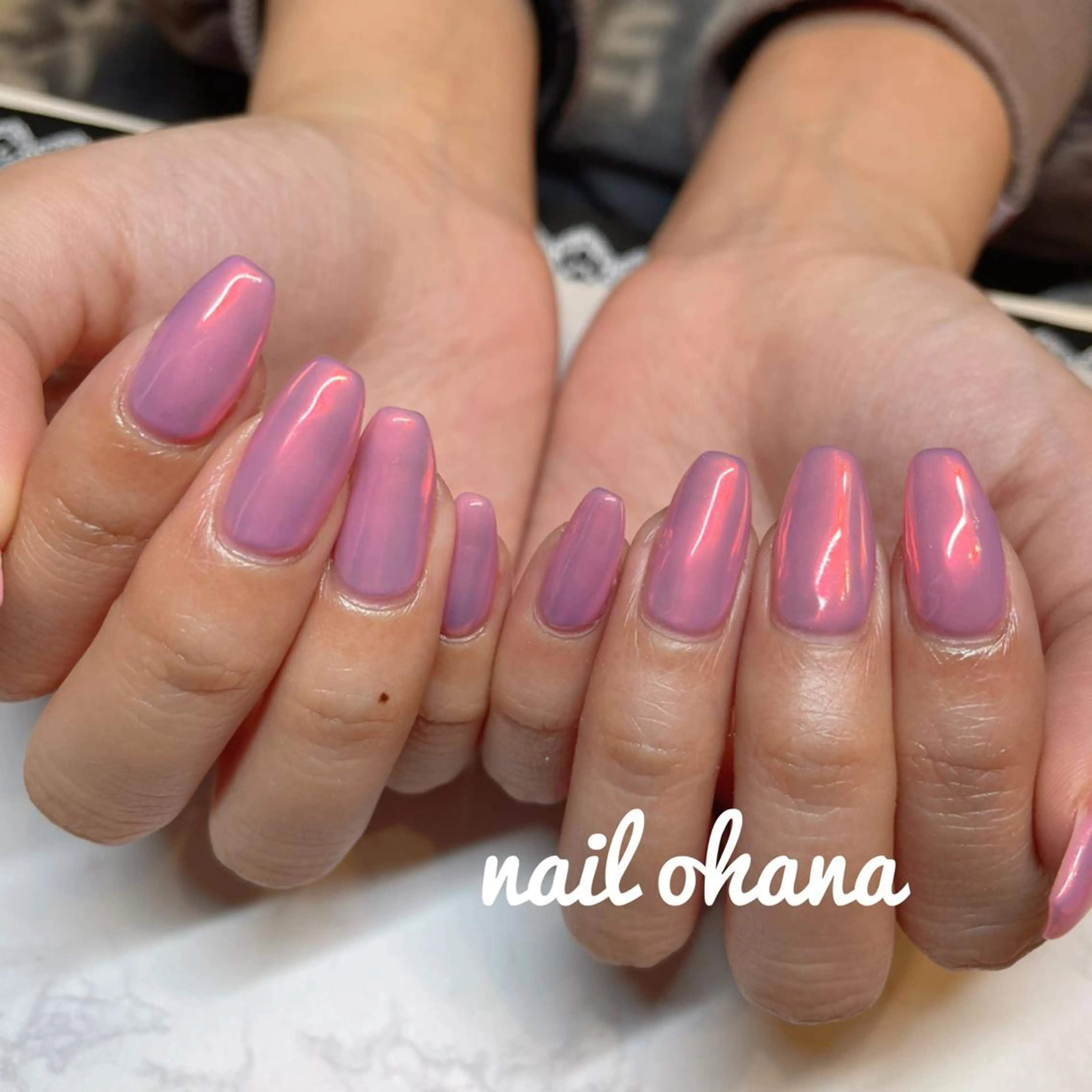 ネイル オーロラネイル 那覇🏝️台湾人 ネイリストSHIUのネイルデザイン