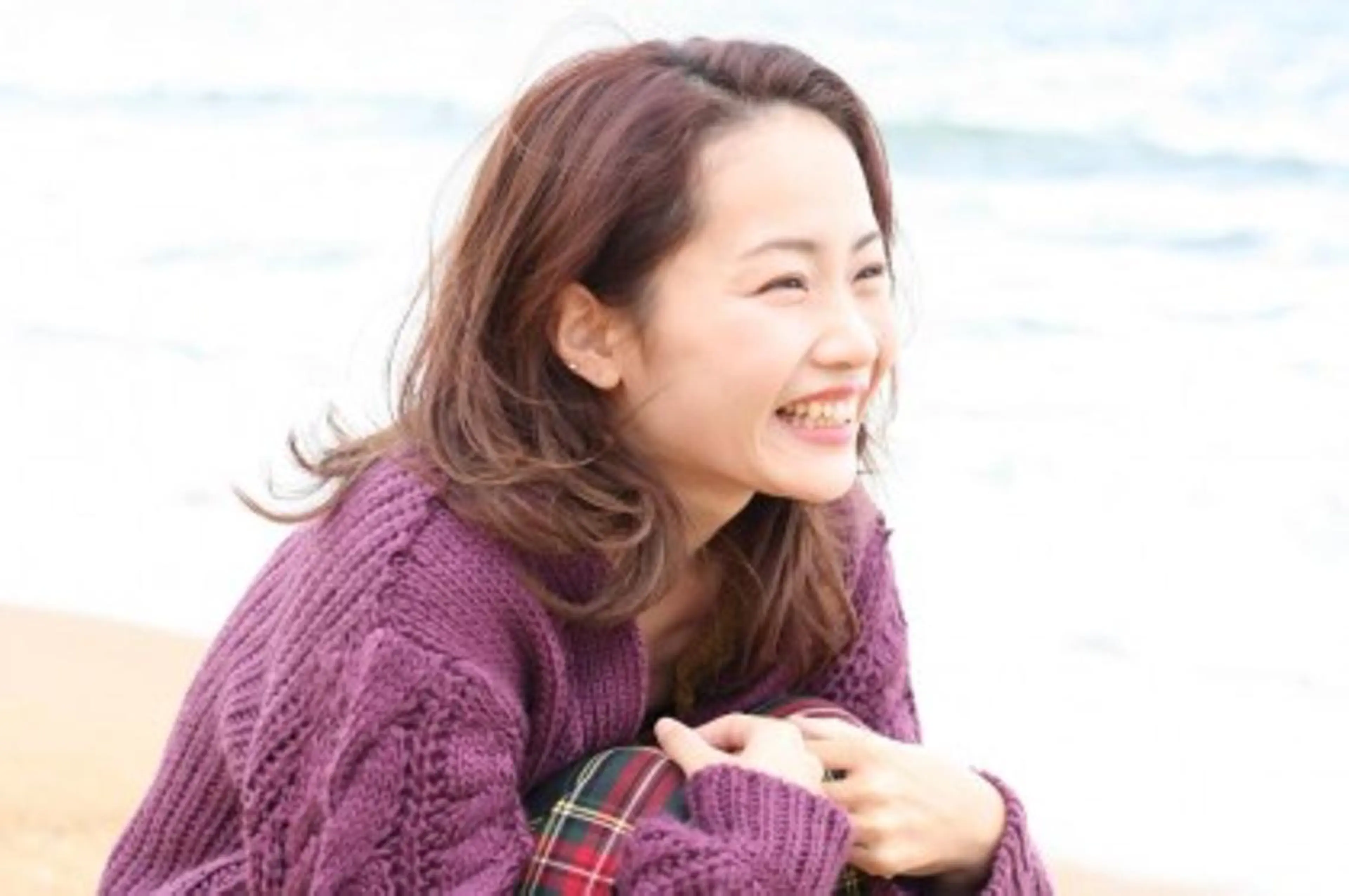 カラー ミディアム 野田 茉希のヘアスタイル