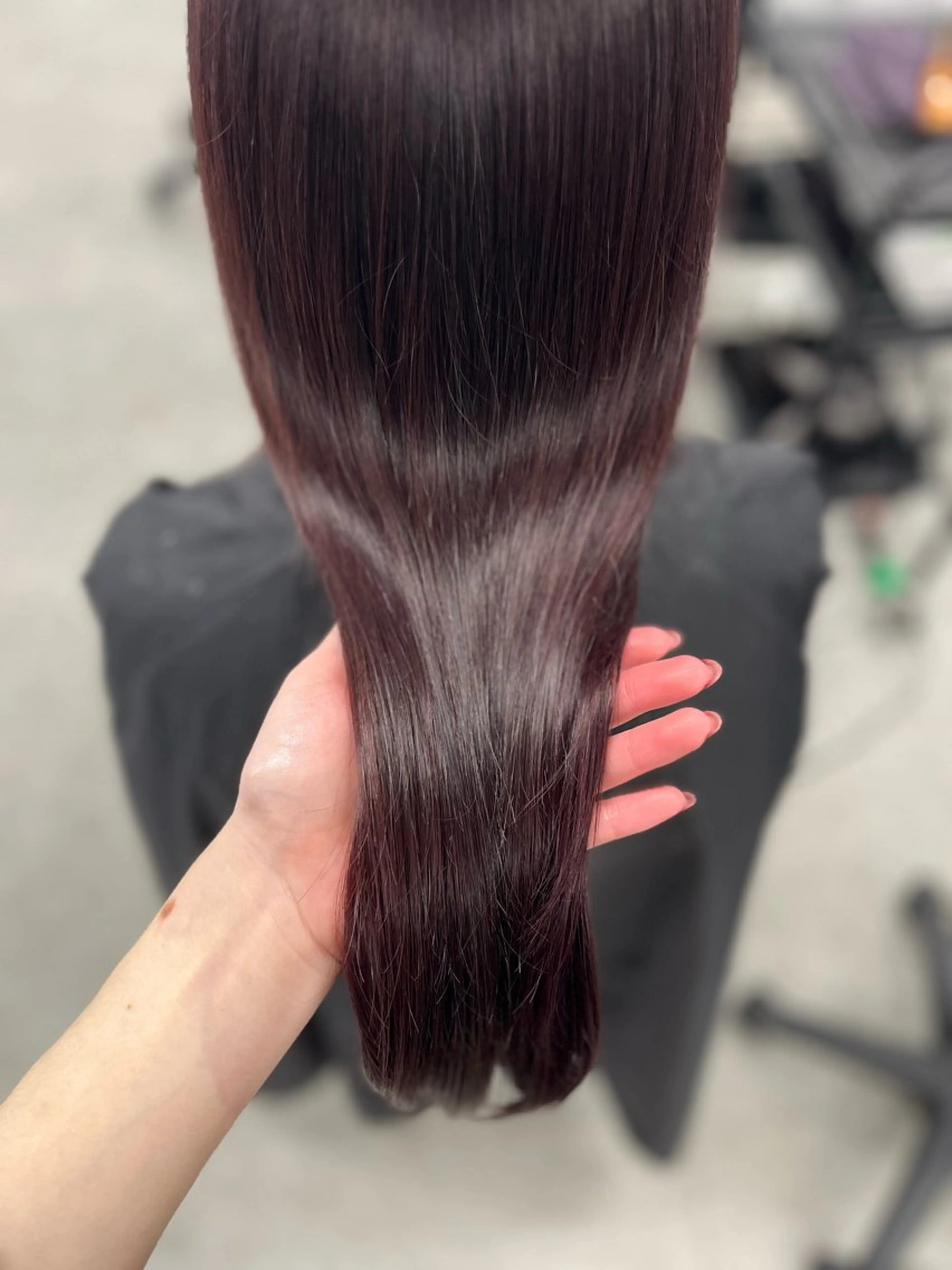 カラー ベージュ・ラベンダー カラー🎀りりのヘアスタイル