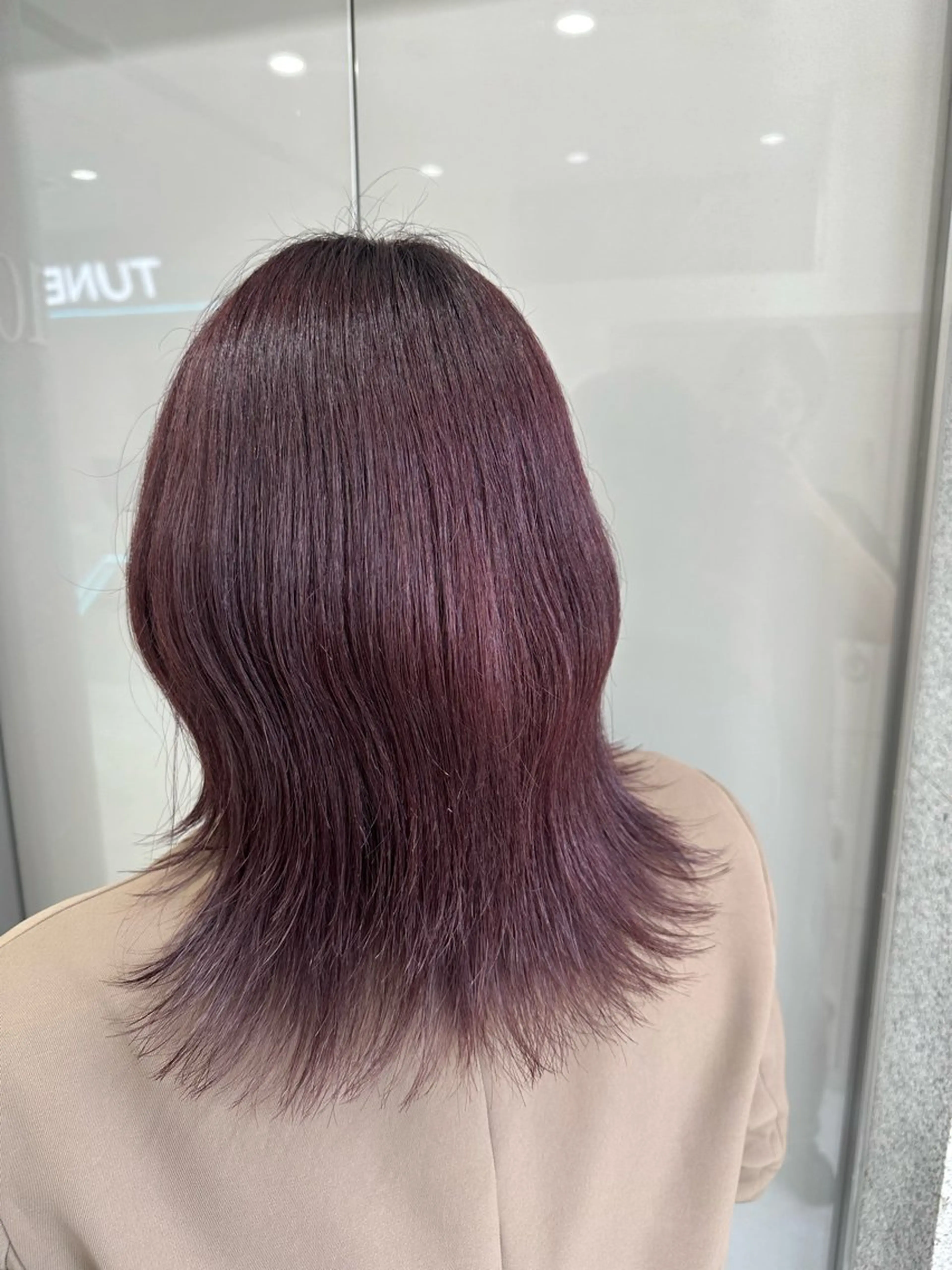 ミディアム カラー カット ヘアカラー 🐺メンズパーマ マッシュ　あさひ🐺のヘアスタイル