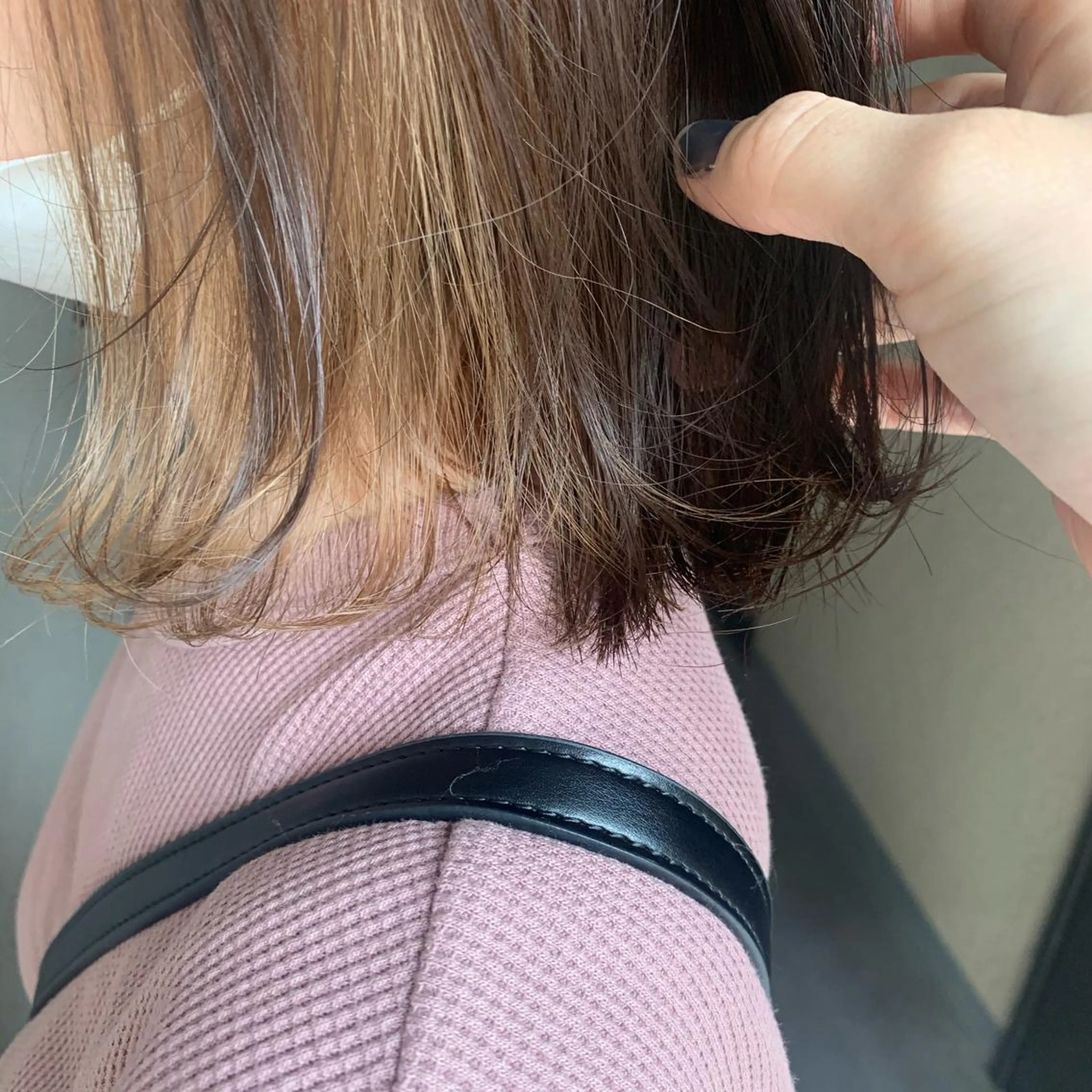 ミディアム カラー ベージュカラー chouette/ 根本優希のヘアスタイル