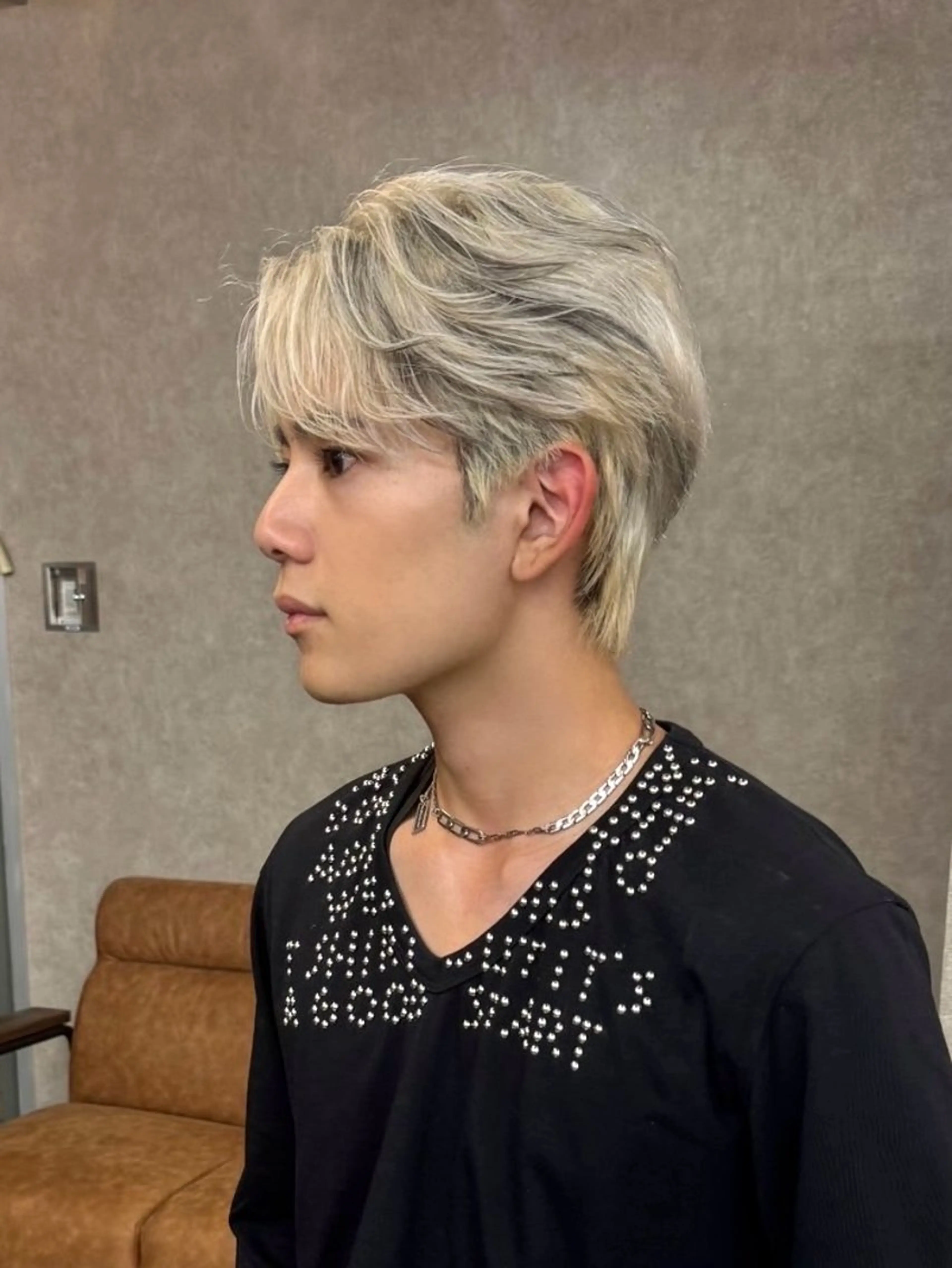 ショート カラー メンズ ✂︎メンズ特化千葉 パーマ優希のヘアスタイル