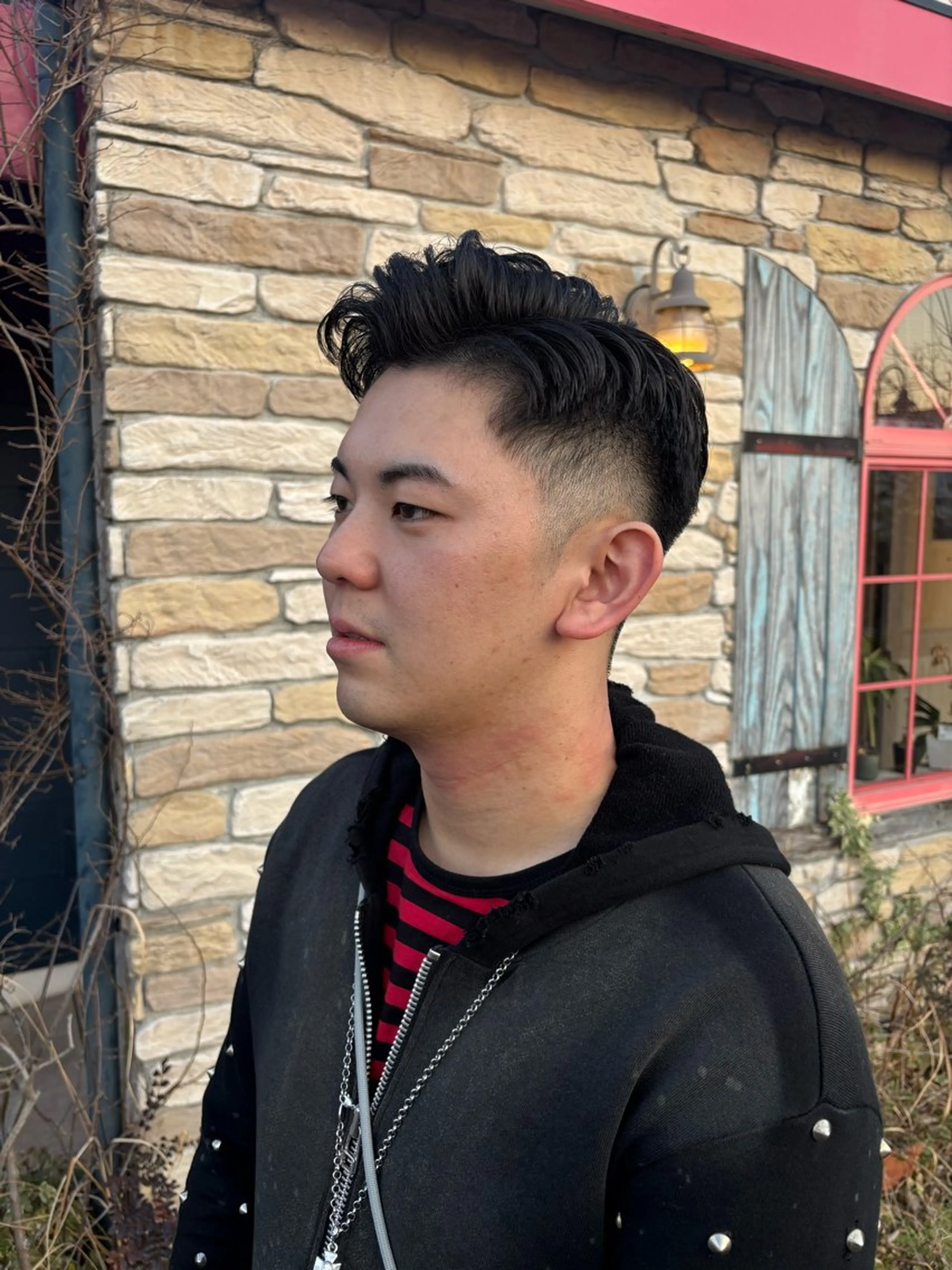 ショート メンズ カットインアルファα所属・日野 慎鷹のヘアスタイル