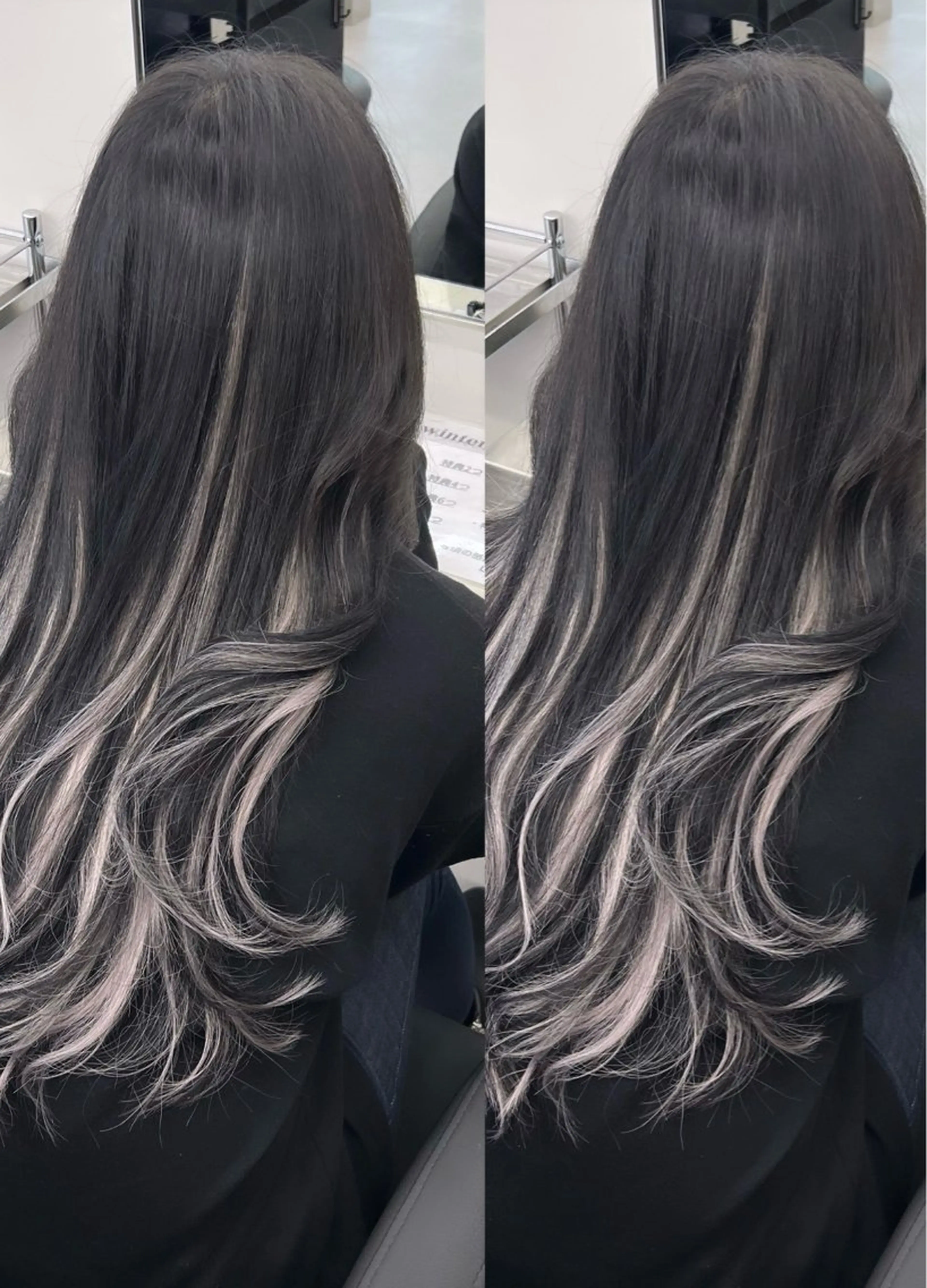 【２回目以降】カット＋カラー＋最高級人毛100%シールエクステ４０本💕の写真