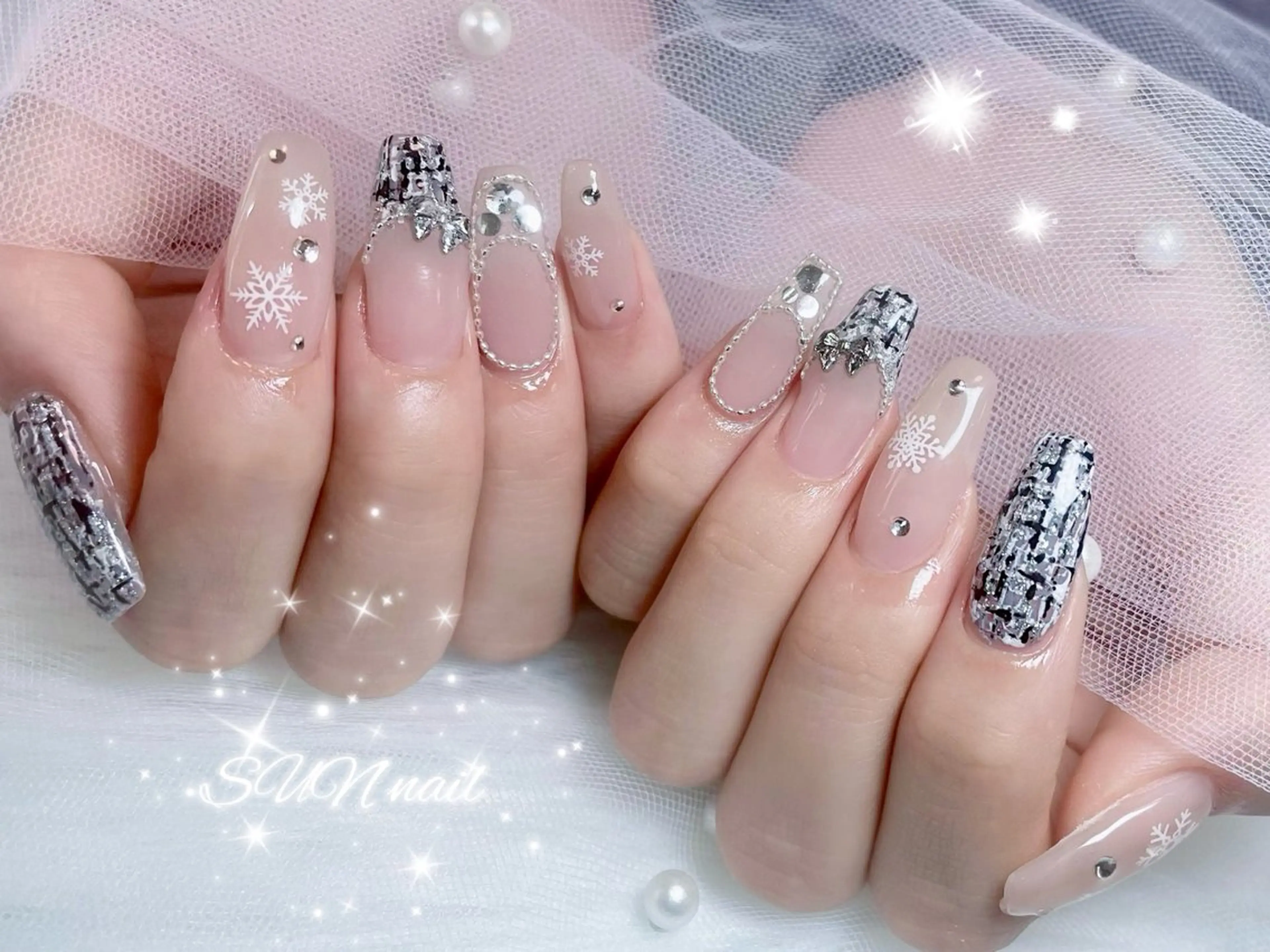 ネイル ハンドネイル ハンドケア SUN nail上本町のネイルデザイン