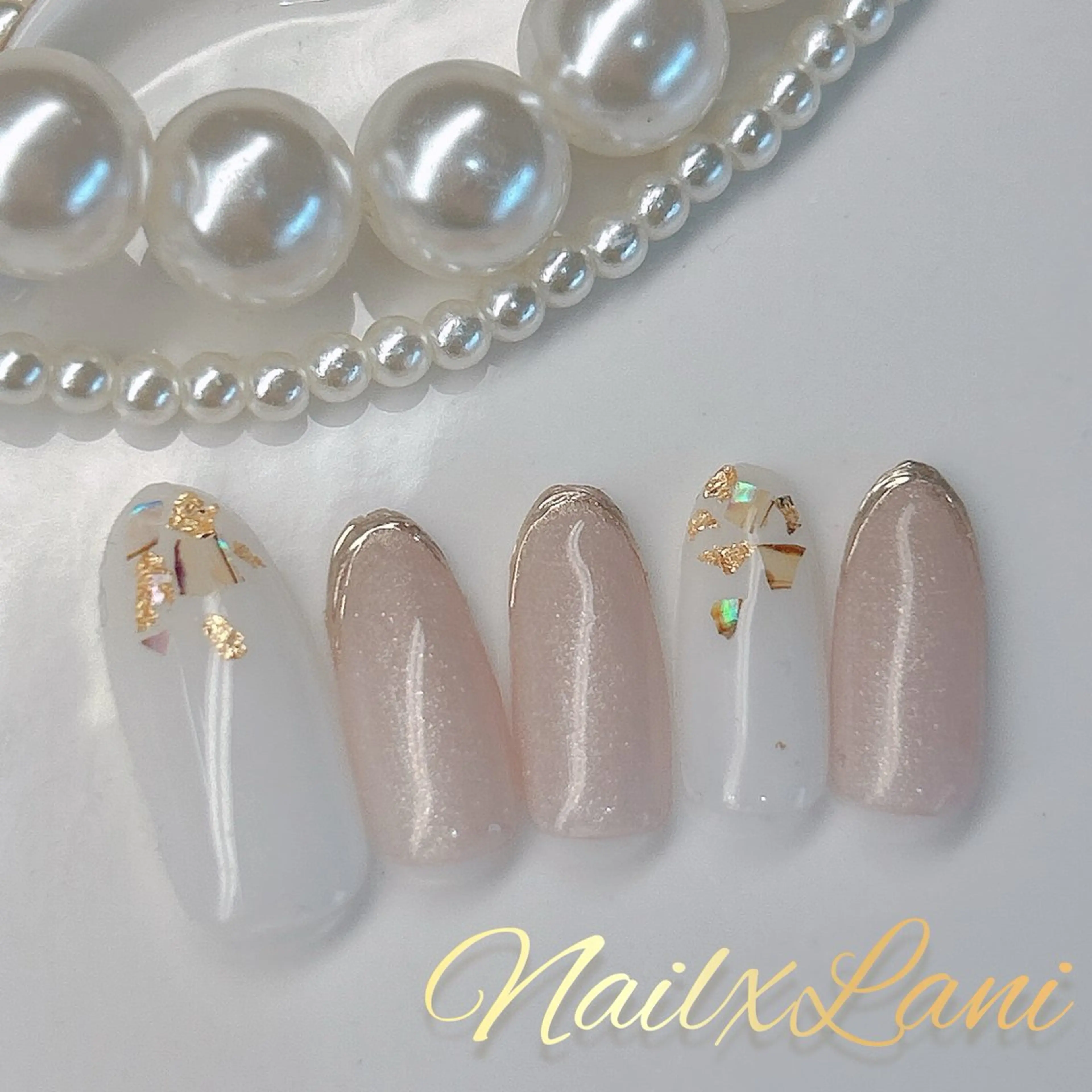 ネイル フットネイル ジェルネイル マグネットネイル パラジェル 練馬駅近ネイルラニ 不細工爪90分で美爪のネイルデザイン