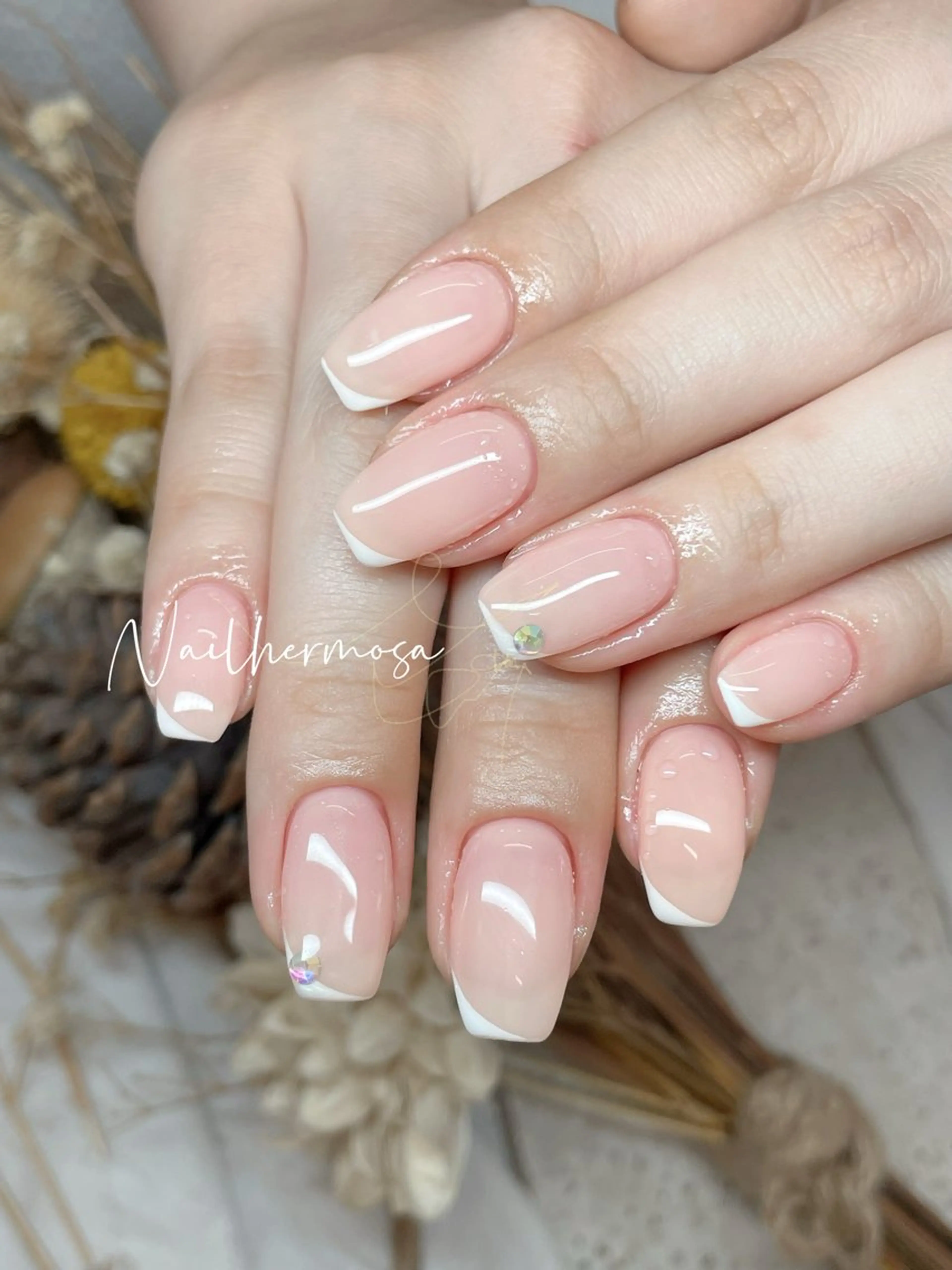 ネイル 長さ出し フラッシュネイル フットネイル ジェルネイル マグネットネイル ハンドネイル ネイル エルモサのネイルデザイン