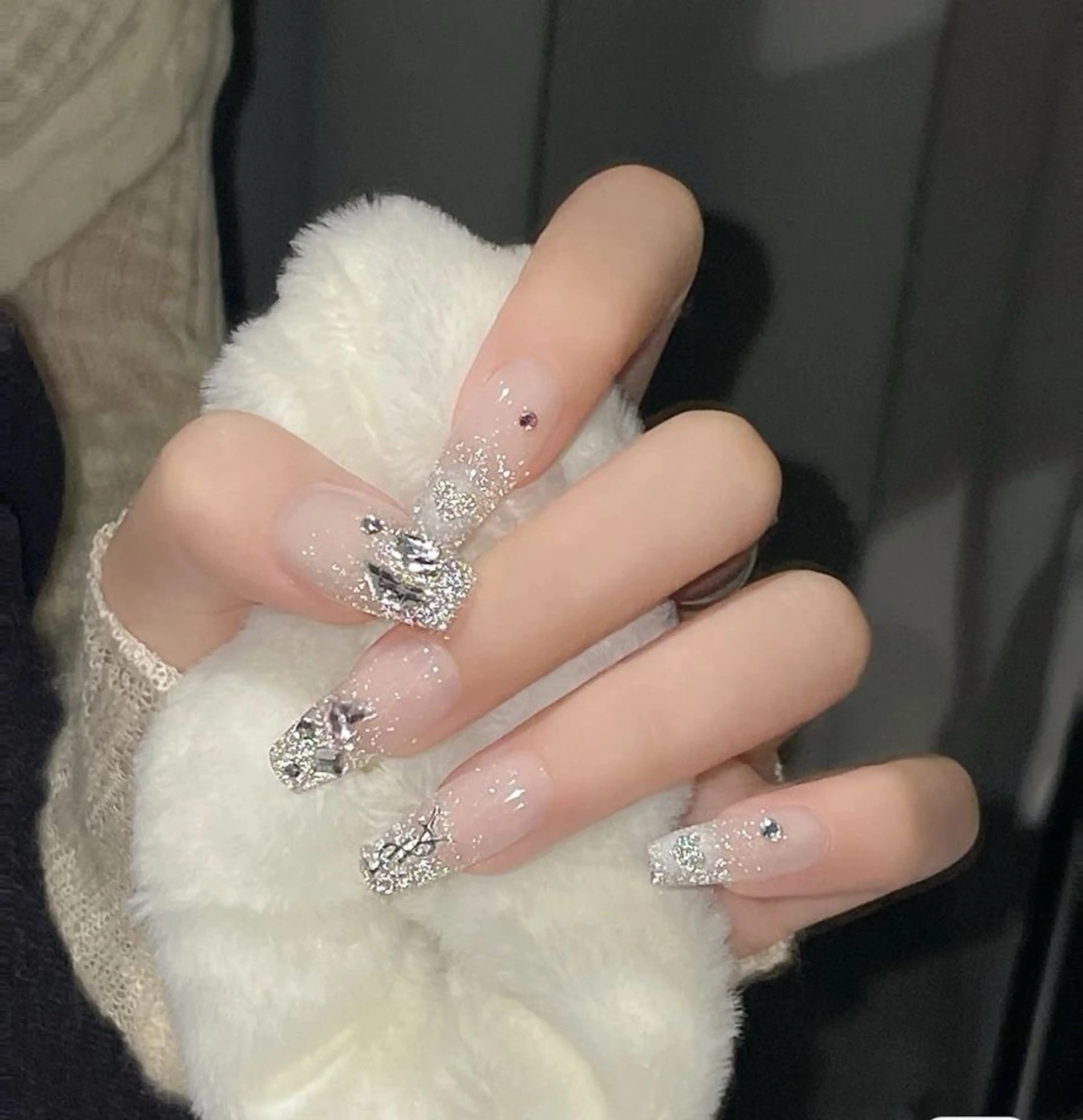 ネイル チークネイル フットネイル フレンチネイル グラデーション 韓国ネイル Ribbonnail salonのネイルデザイン