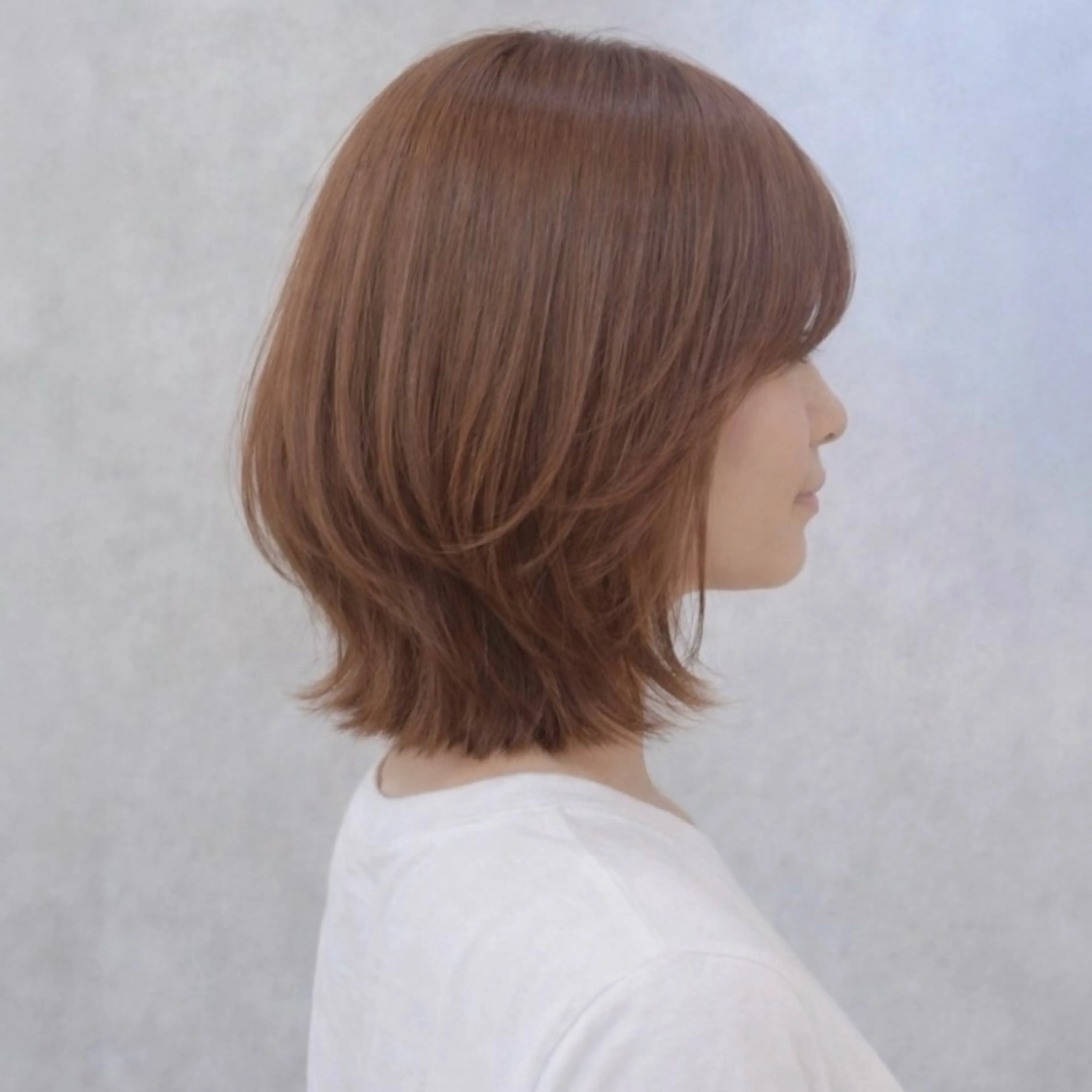 ショート カラー ボブ カット ヘアカラー トリートメント 🫧 清水優 /広がらないボブ🫧のヘアスタイル