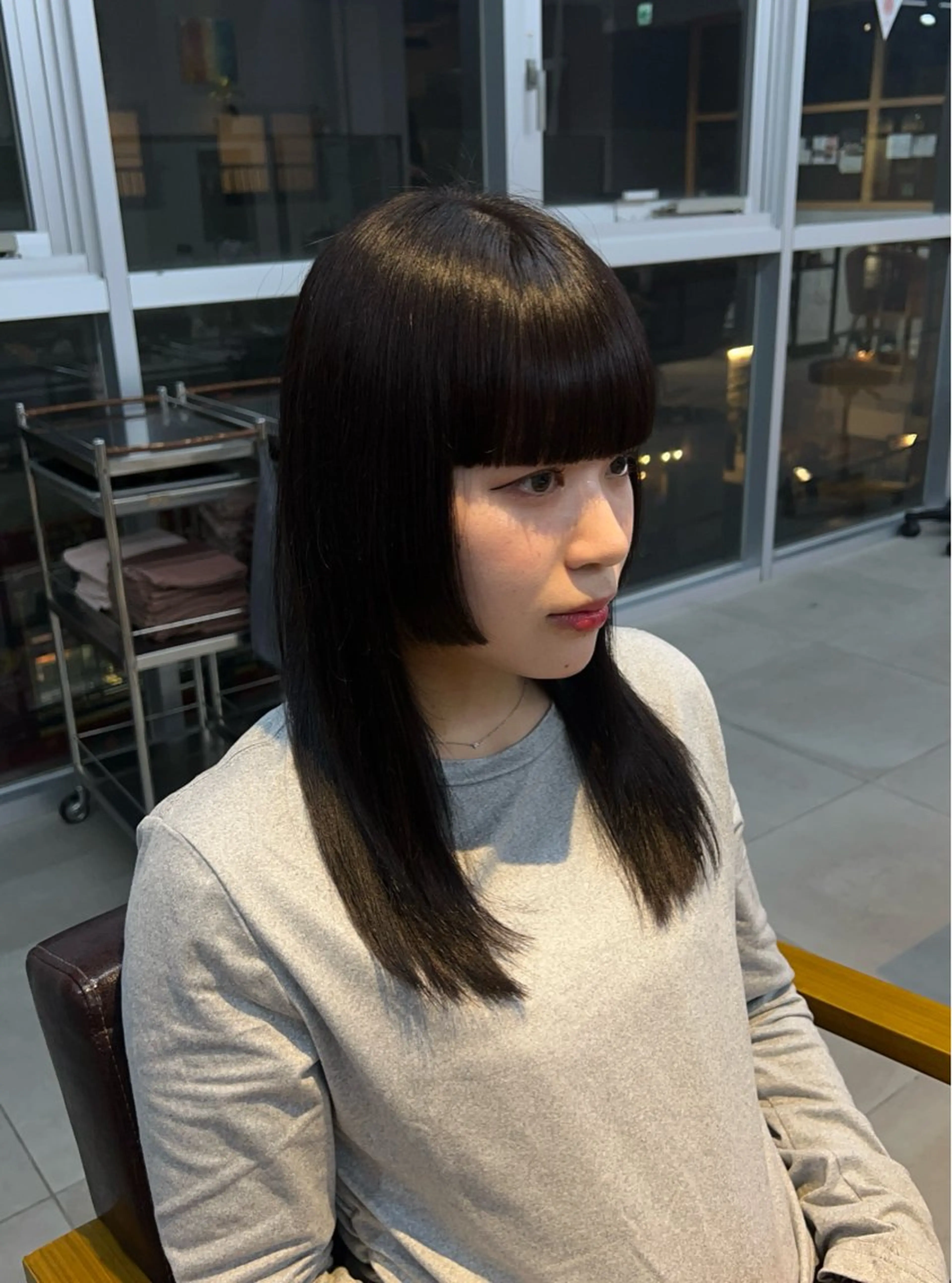 セミロング ヘアカラー Kako🫧⭐️ アシスタント/モデルのヘアスタイル