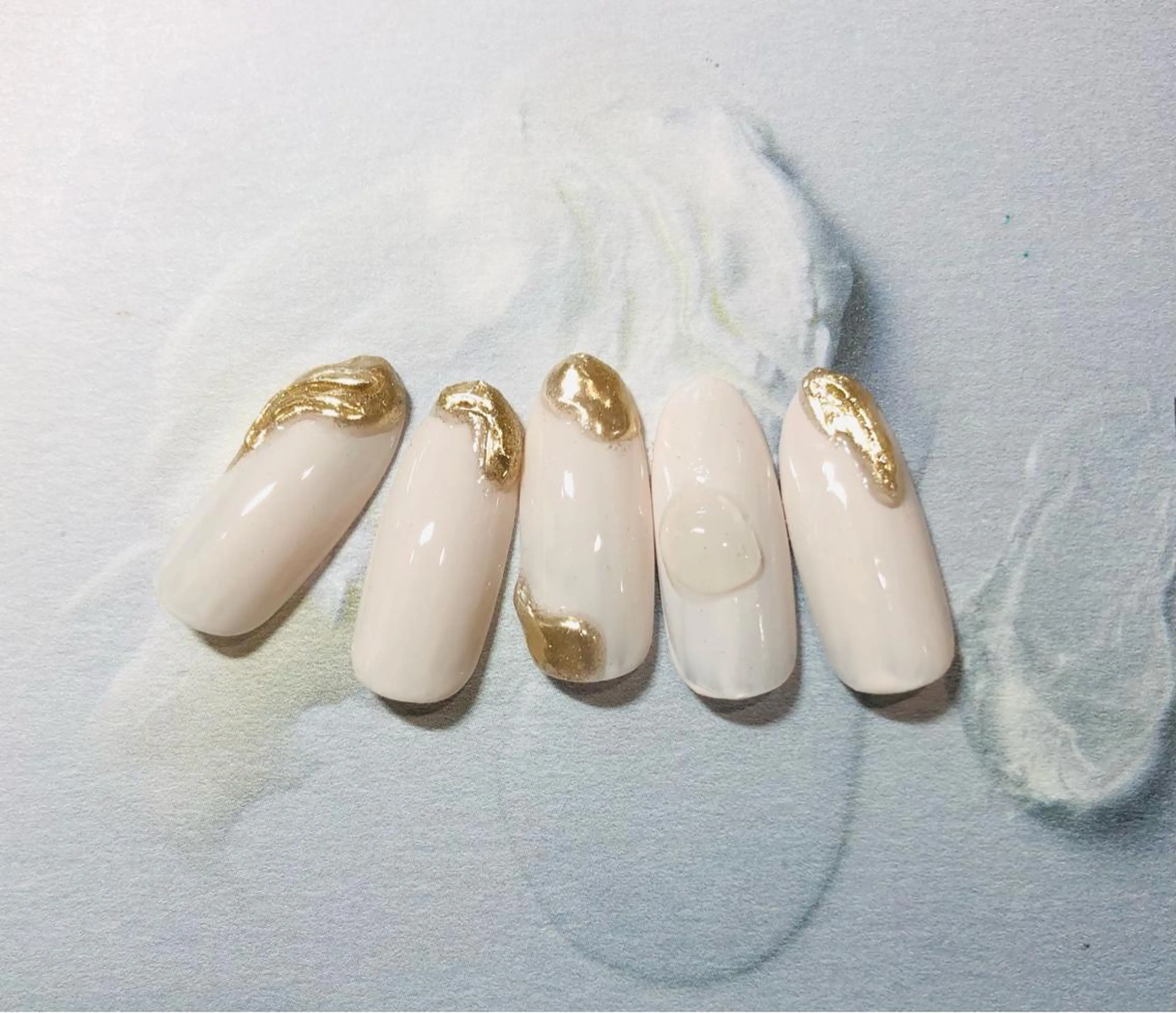 ネイル フラッシュネイル マグネットネイル ニュアンスネイル Ｈ3（エイチスリー）所属・H3 hitoのネイルデザイン