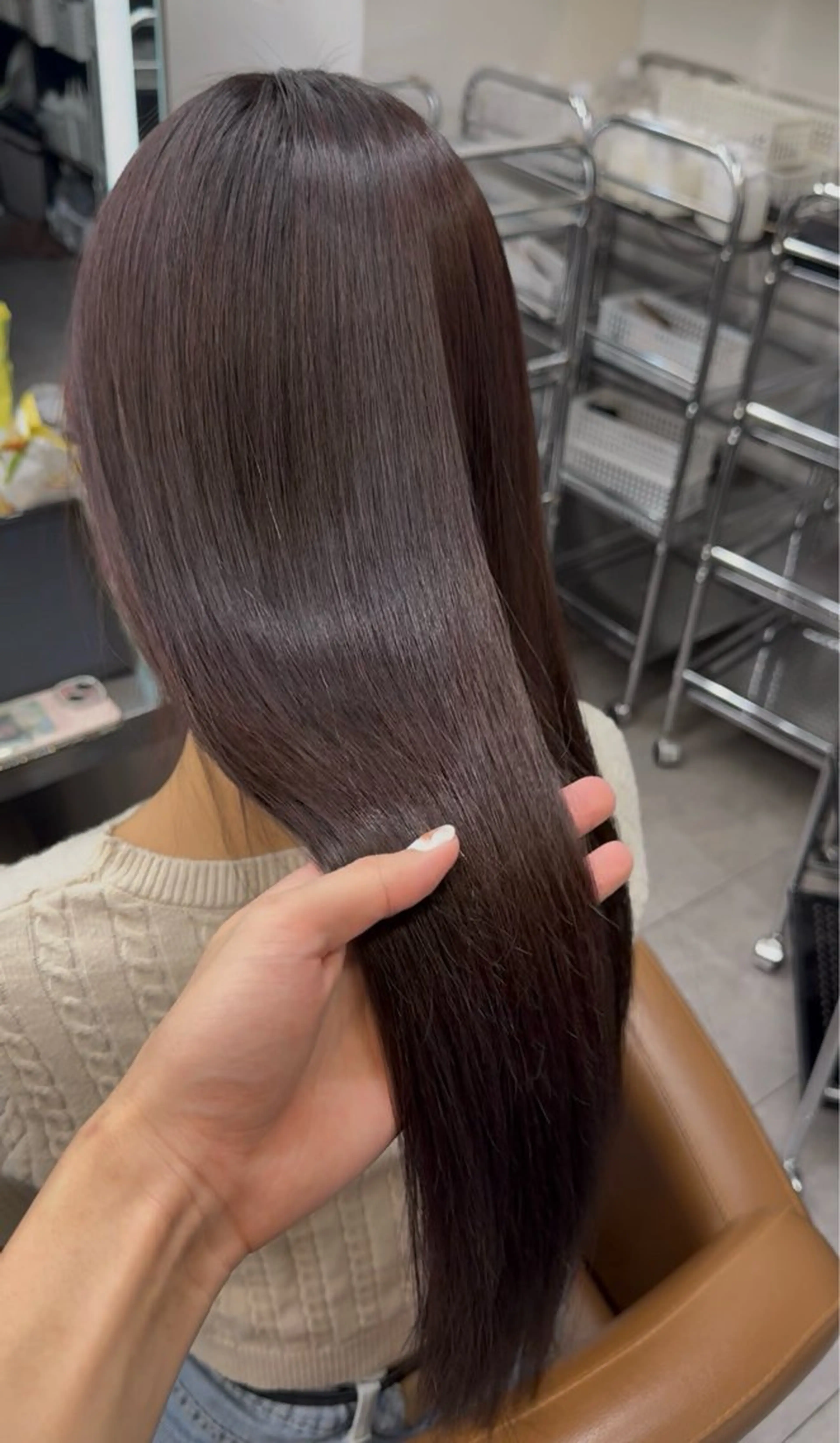 ロング カラー トリートメント メンズ☆表参道☆パー マ/デザインカラーのヘアスタイル