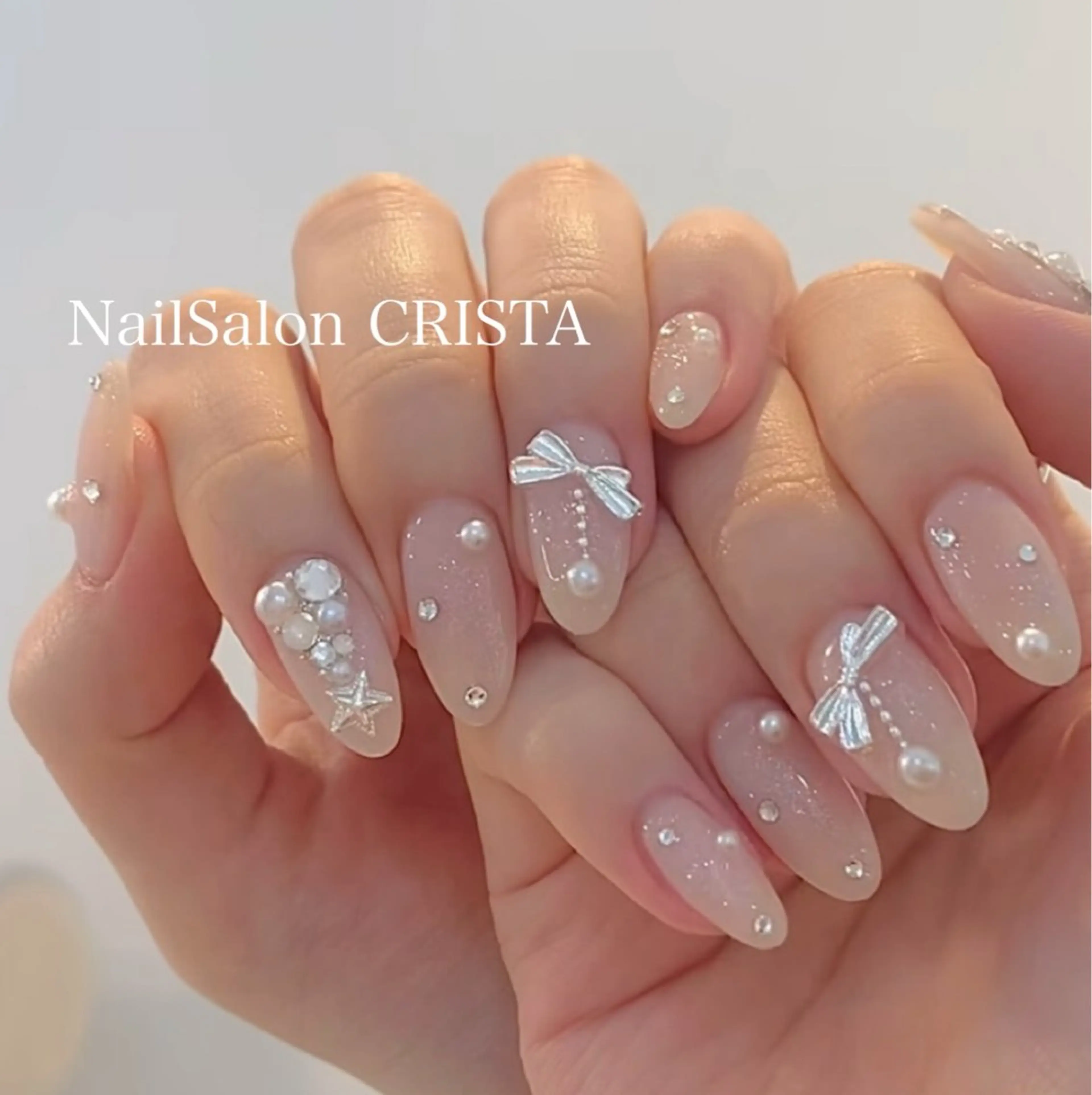ネイル フットネイル ジェルネイル マグネットネイル オフィスネイル ワンカラーネイル NAILSALON CRISTA所属・🤍CRISTA yui🤍のネイルデザイン