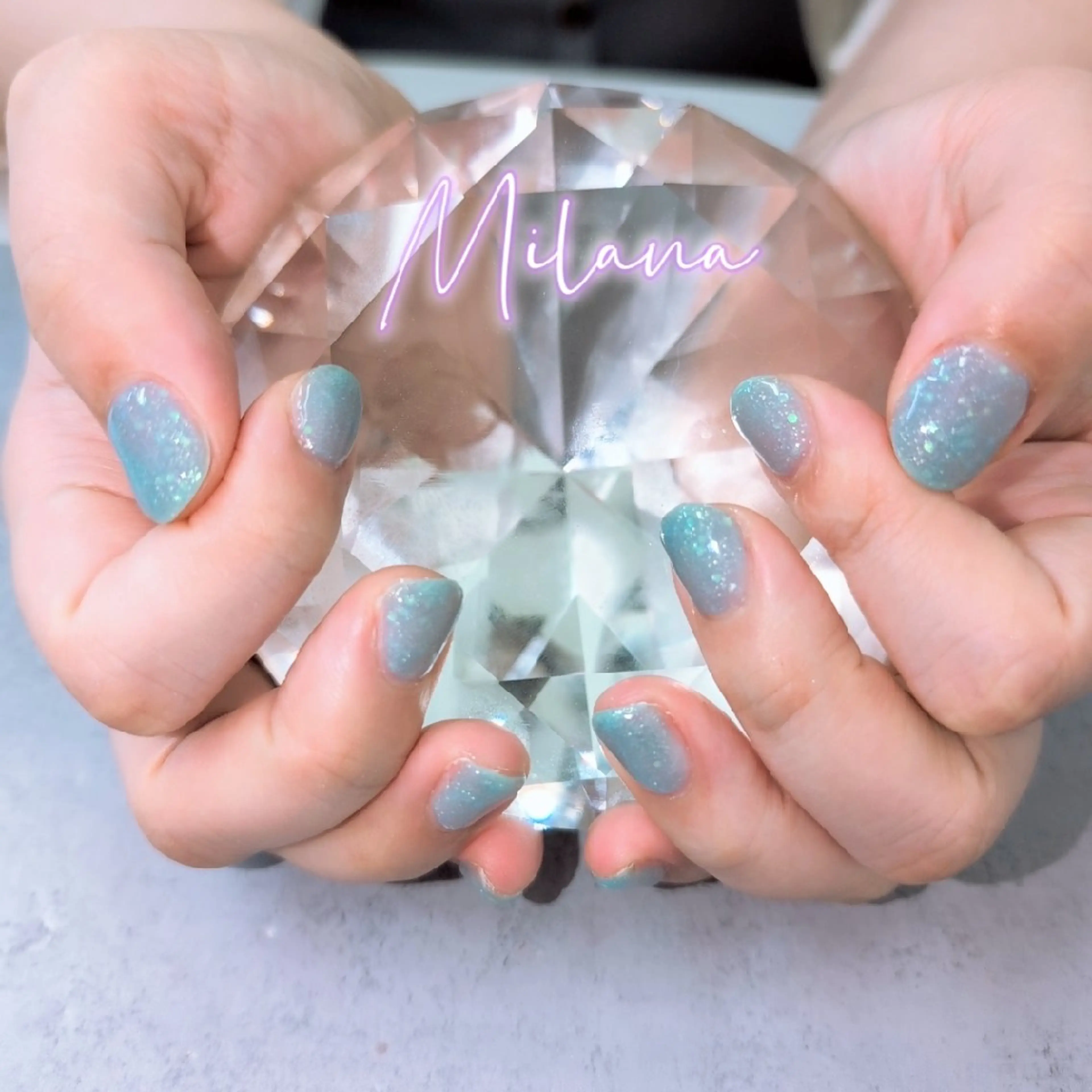 ネイル ワンカラーネイル Milana 川瀬のネイルデザイン