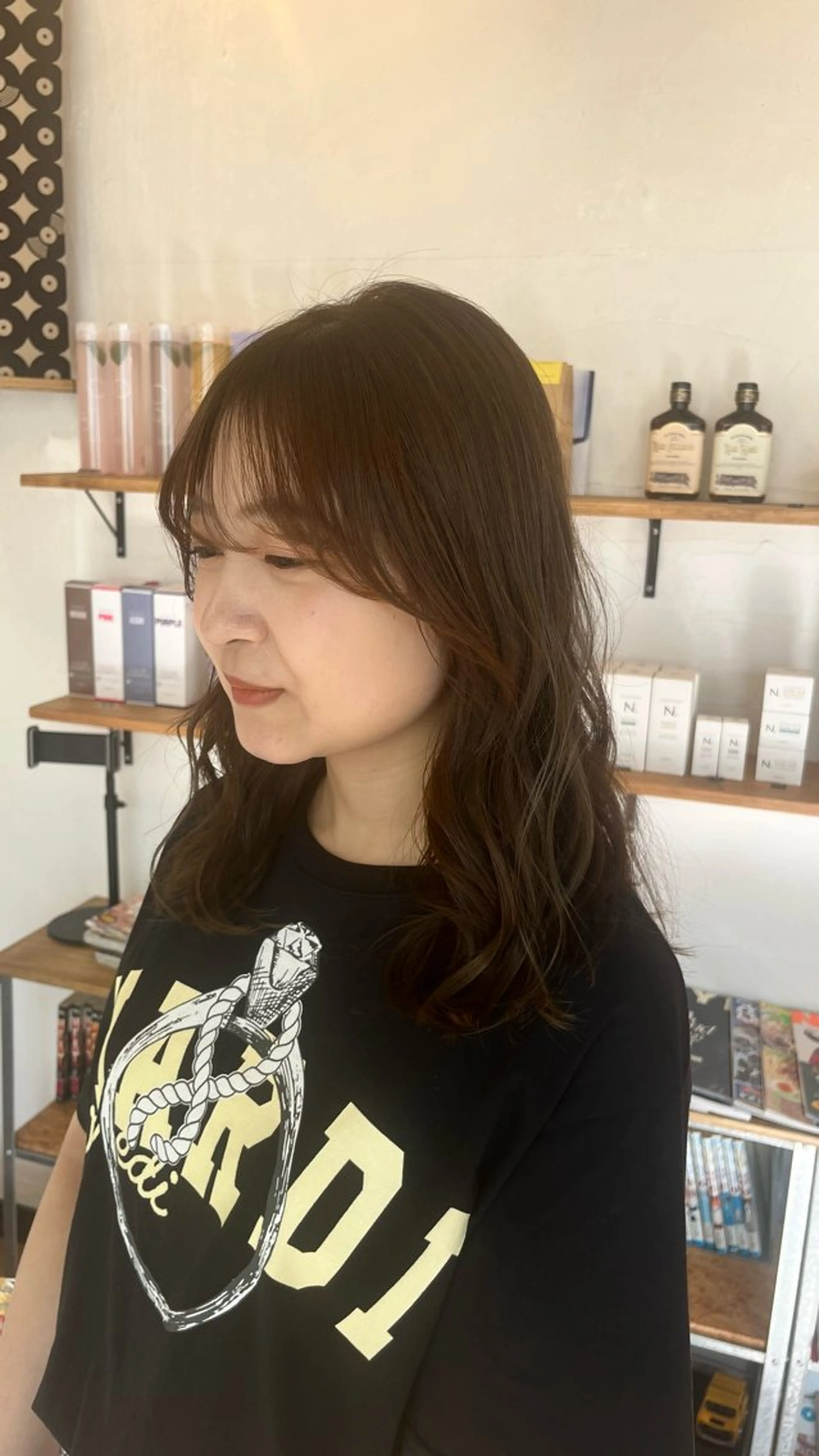 セミロング カラー BRIDGE HAIR所属・reika 🩰のヘアスタイル