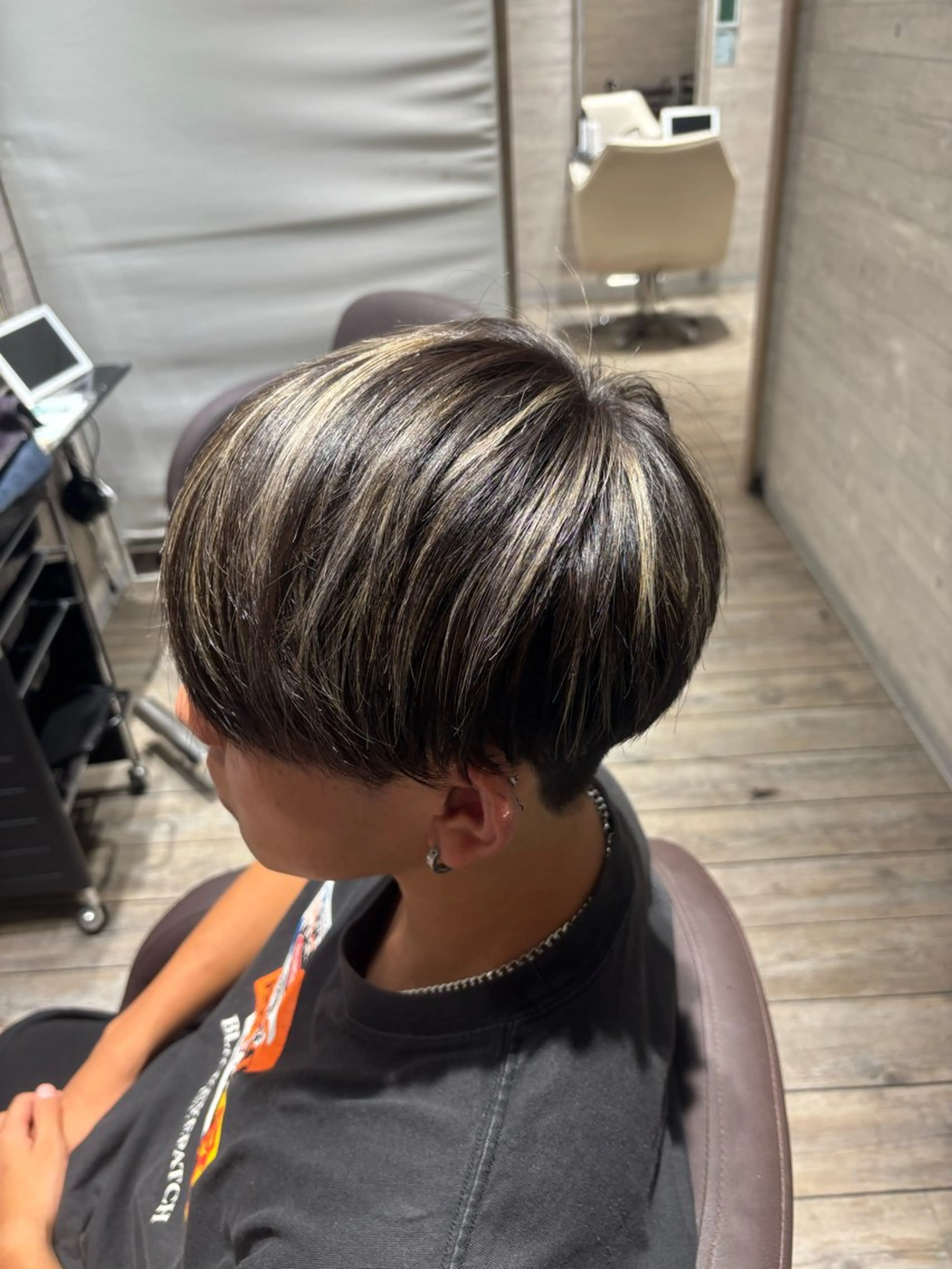 カラー メンズ 💜透明感カラー💜 cocoro🎶のヘアスタイル