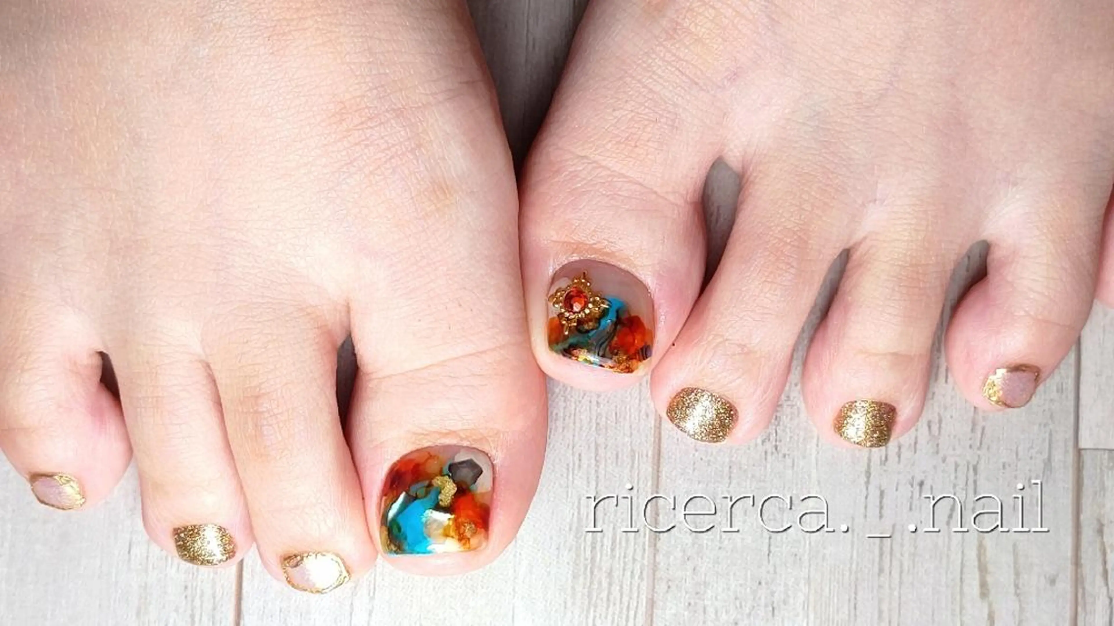 ネイル ricerca._. nail ちゃこのネイルデザイン