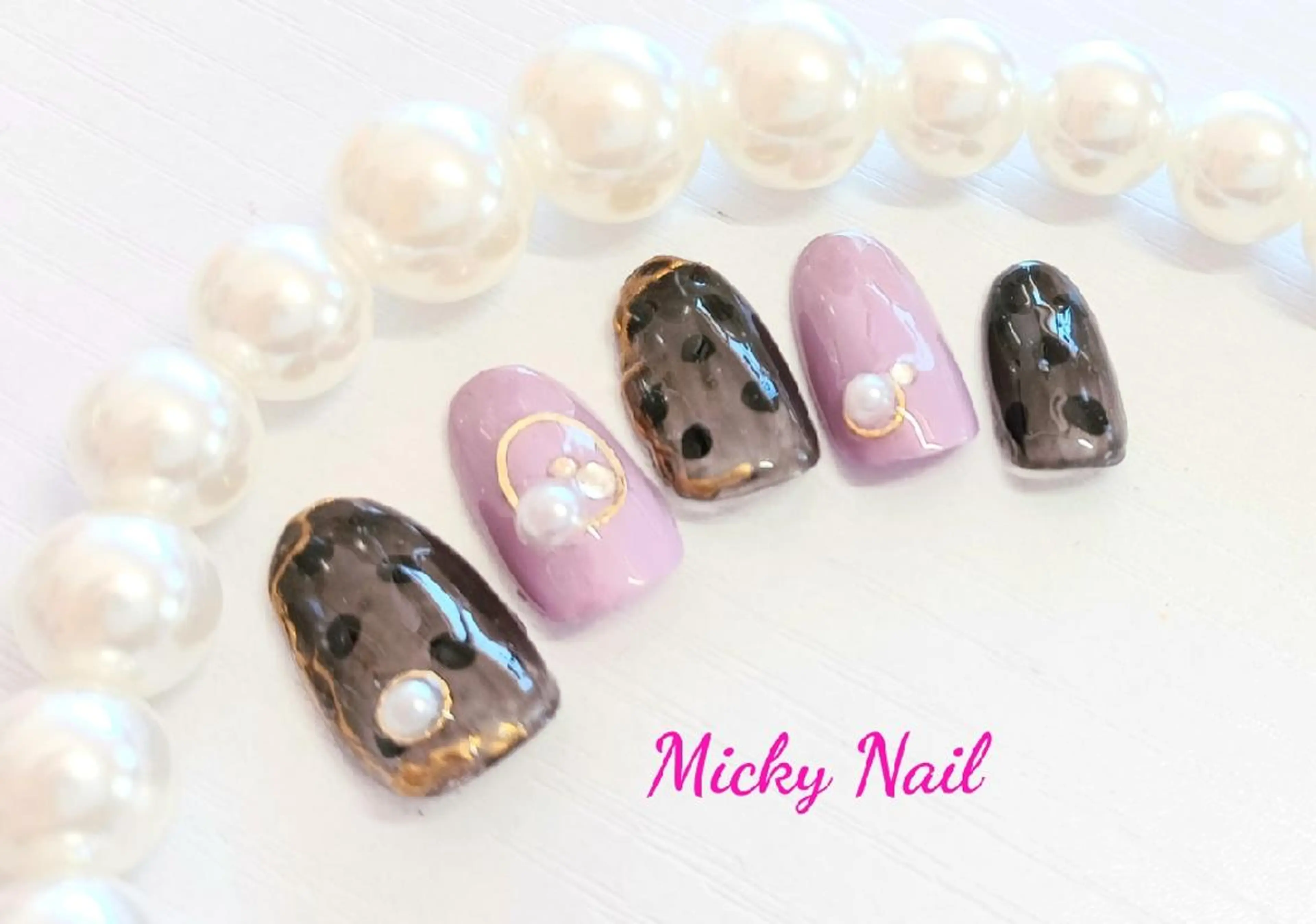 ミディアム ネイル ドット Micky nail chikushinoのその他イメージ