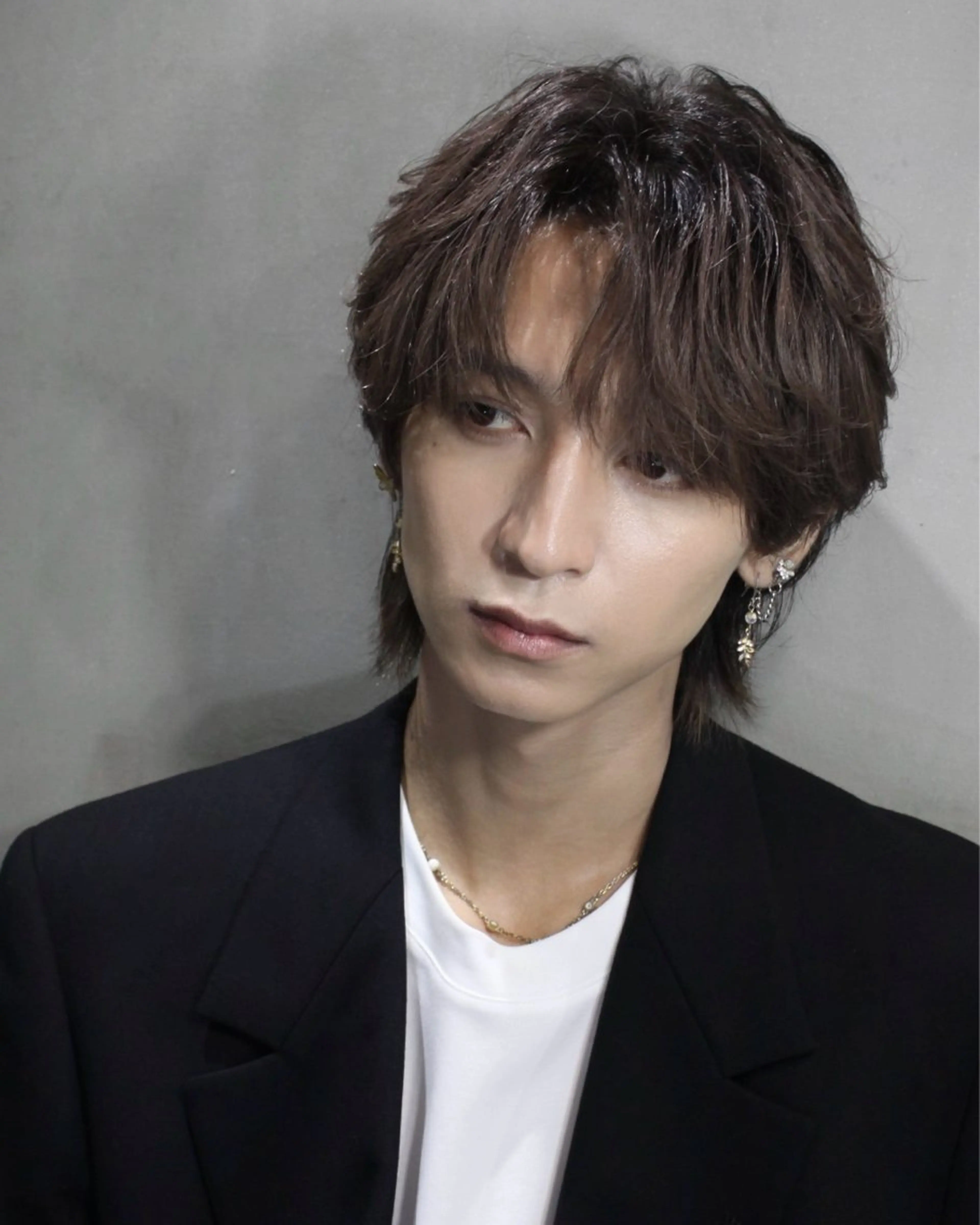 メンズ カット ヘアカラー パーマ メンズ/心斎橋 /韓流/藤本理希のヘアスタイル