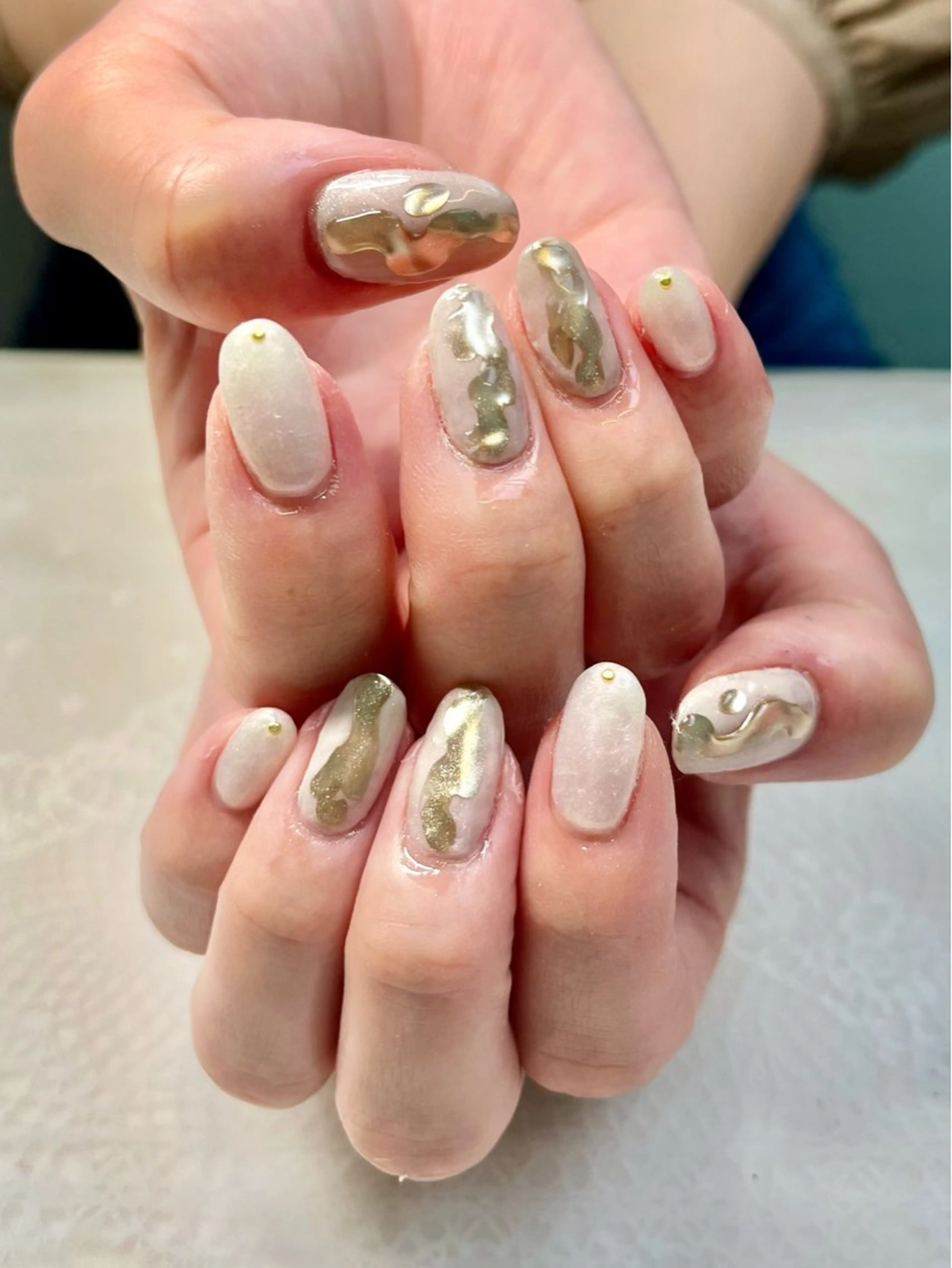 ネイル ハンドネイル 新宿ネイルサロン ジェミディローサ所属・新宿ネイルサロン ジェミディローサのネイルデザイン