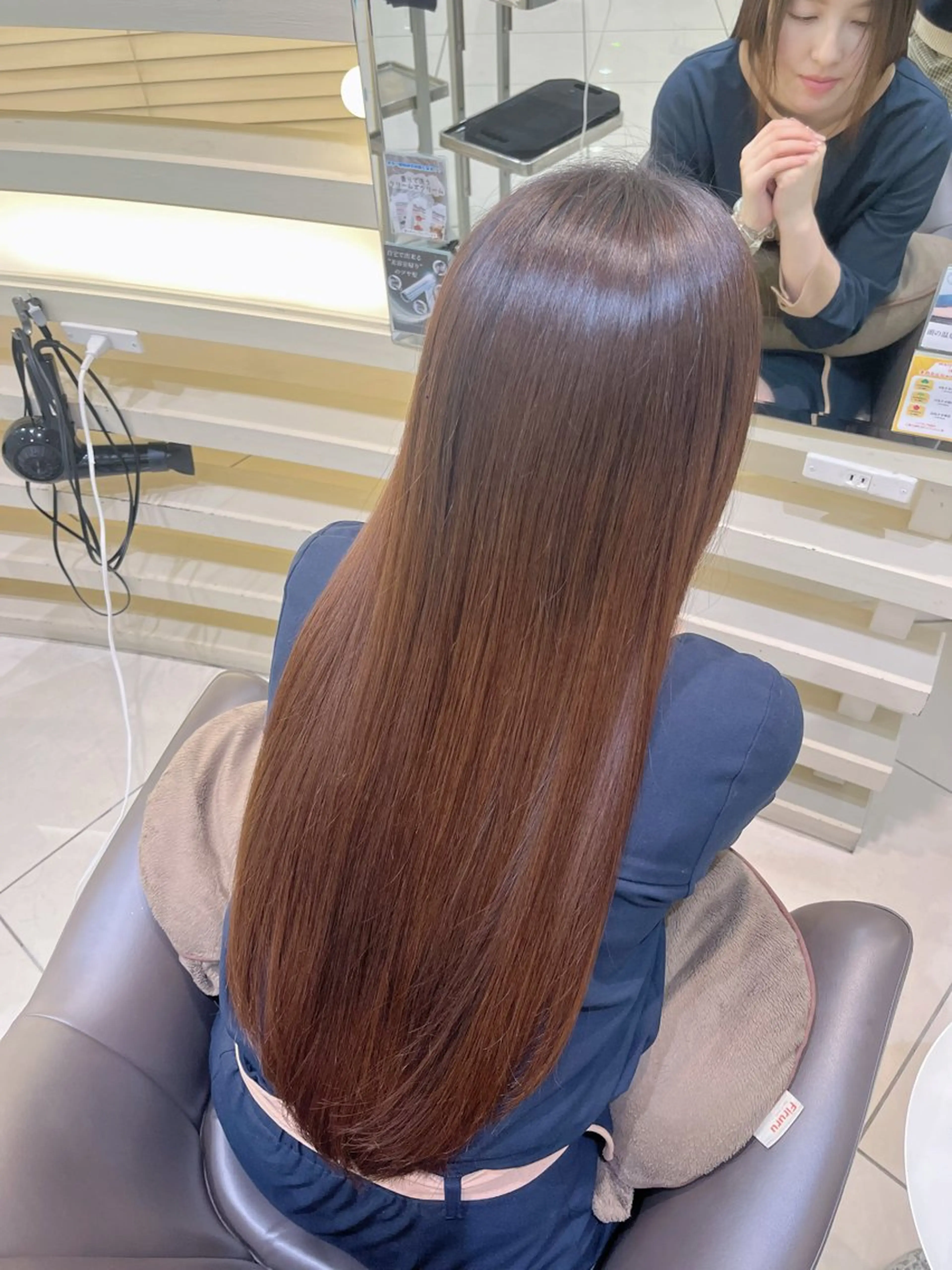 縮毛矯正/艶髪/ チホリのヘアスタイル