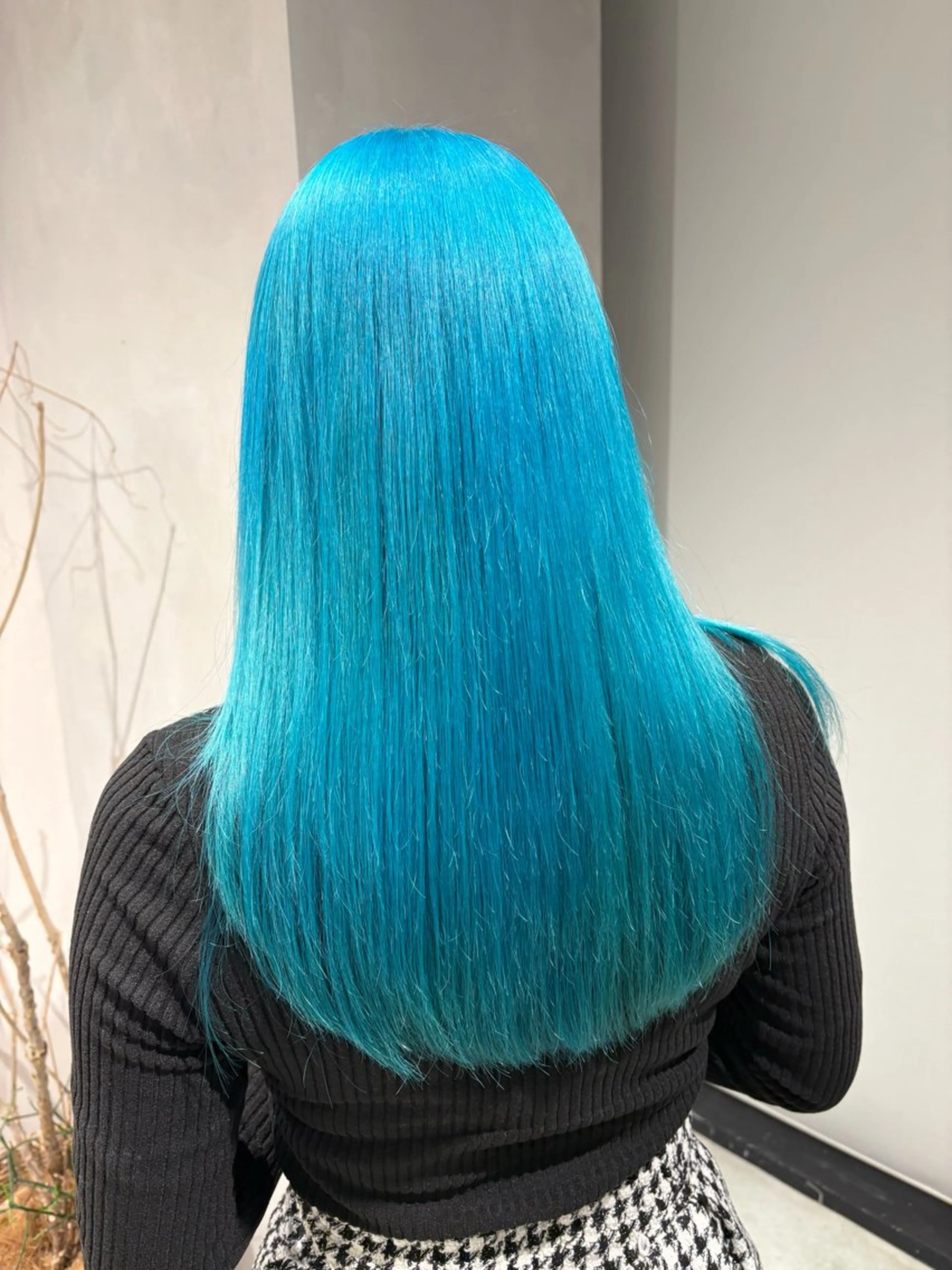 セミロング ヘアカラー トリートメント 渋谷ハイトーン/ デザインカラー阿部のヘアスタイル