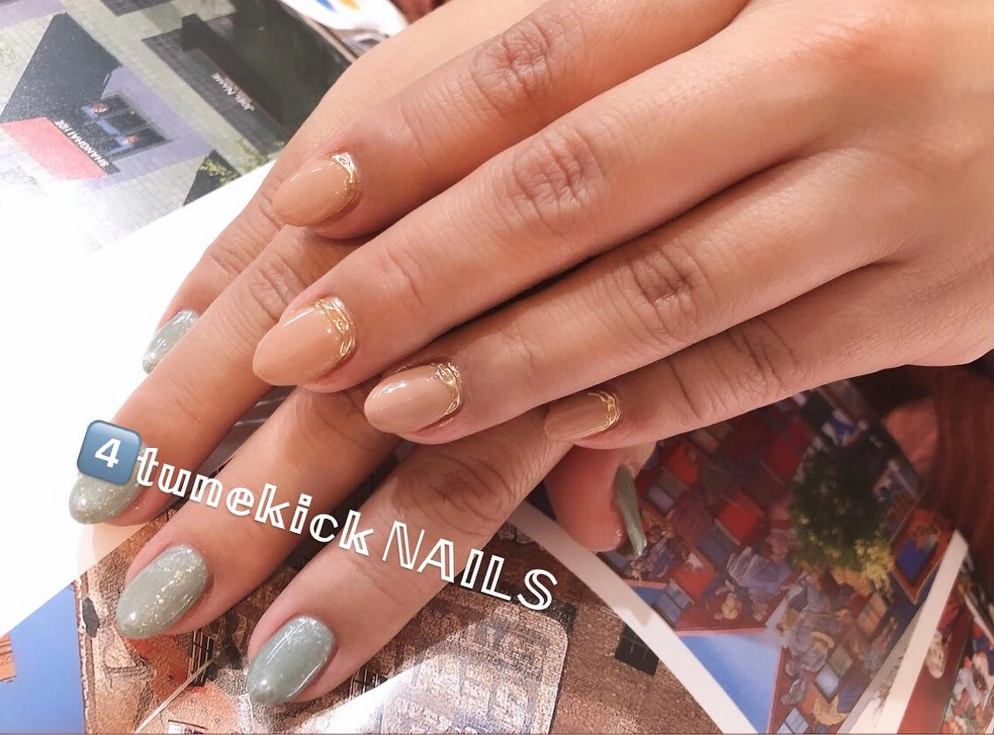 ネイル 4tunekick NAILS(フォーチュンキックネイルズ)所属・光森 淳子のネイルデザイン