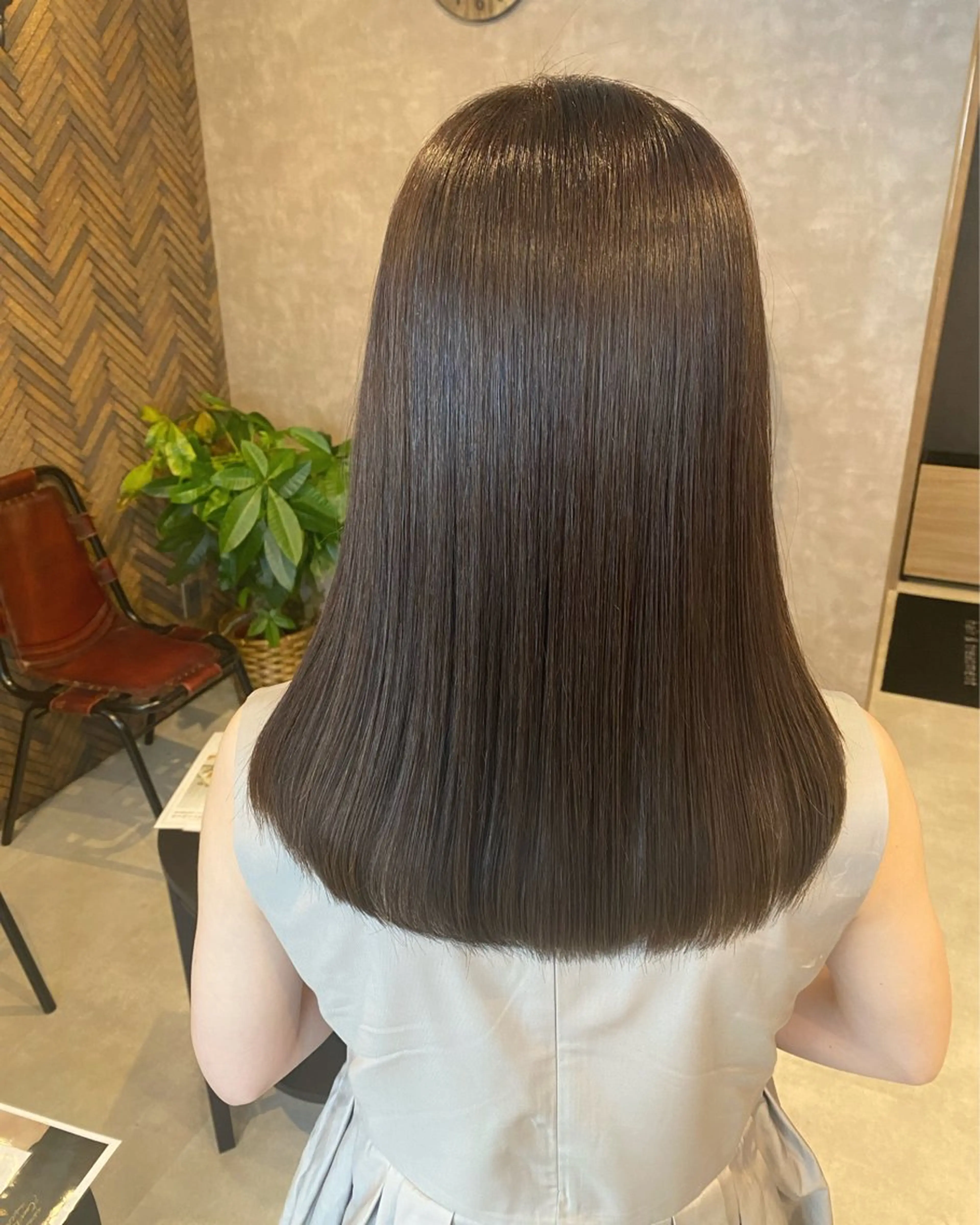 ロング カラー カット トリートメント tocca 💜石田愛結💜のヘアスタイル