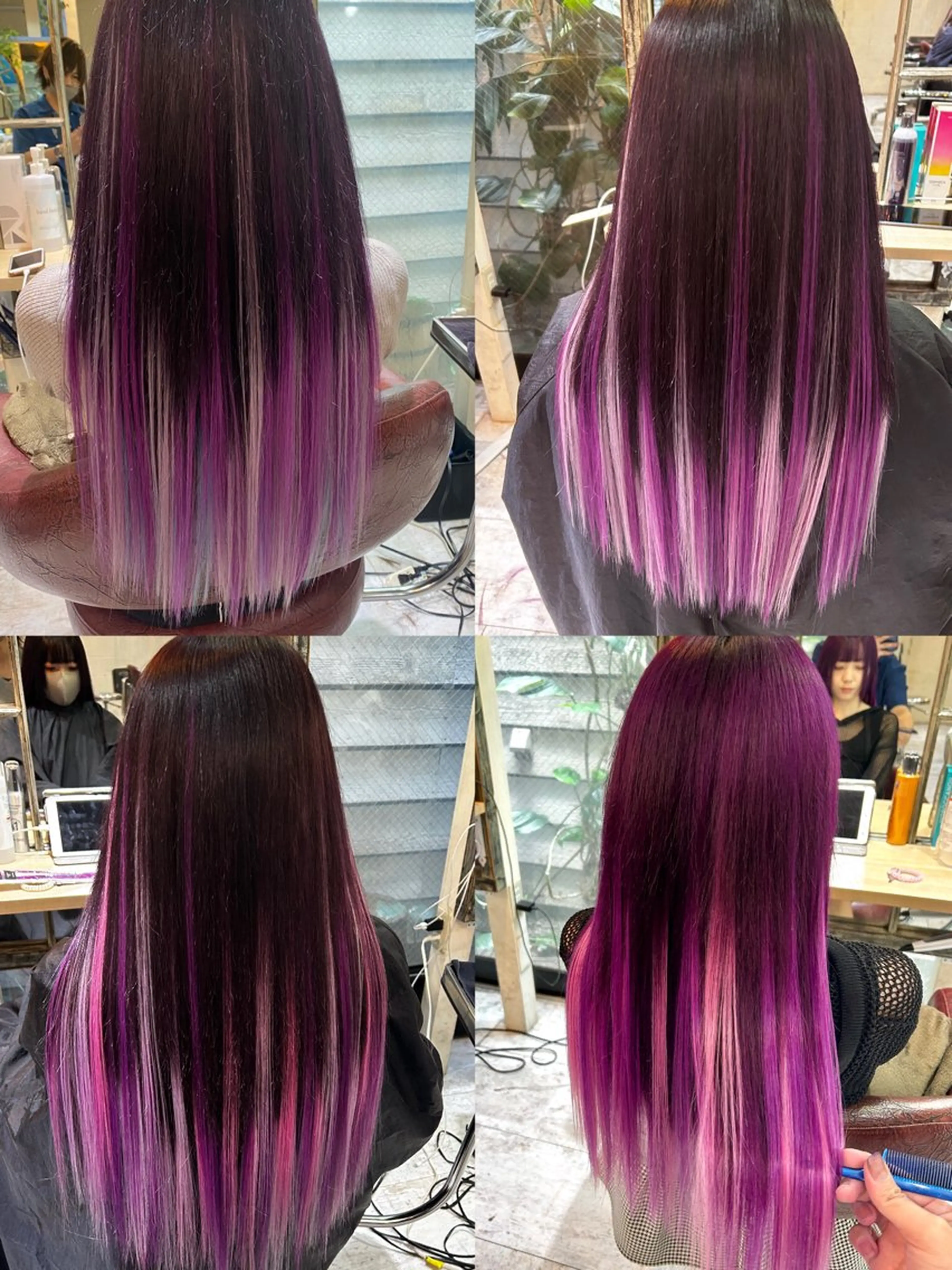 ロング カラー sherry所属・佐伯 りょうのヘアスタイル