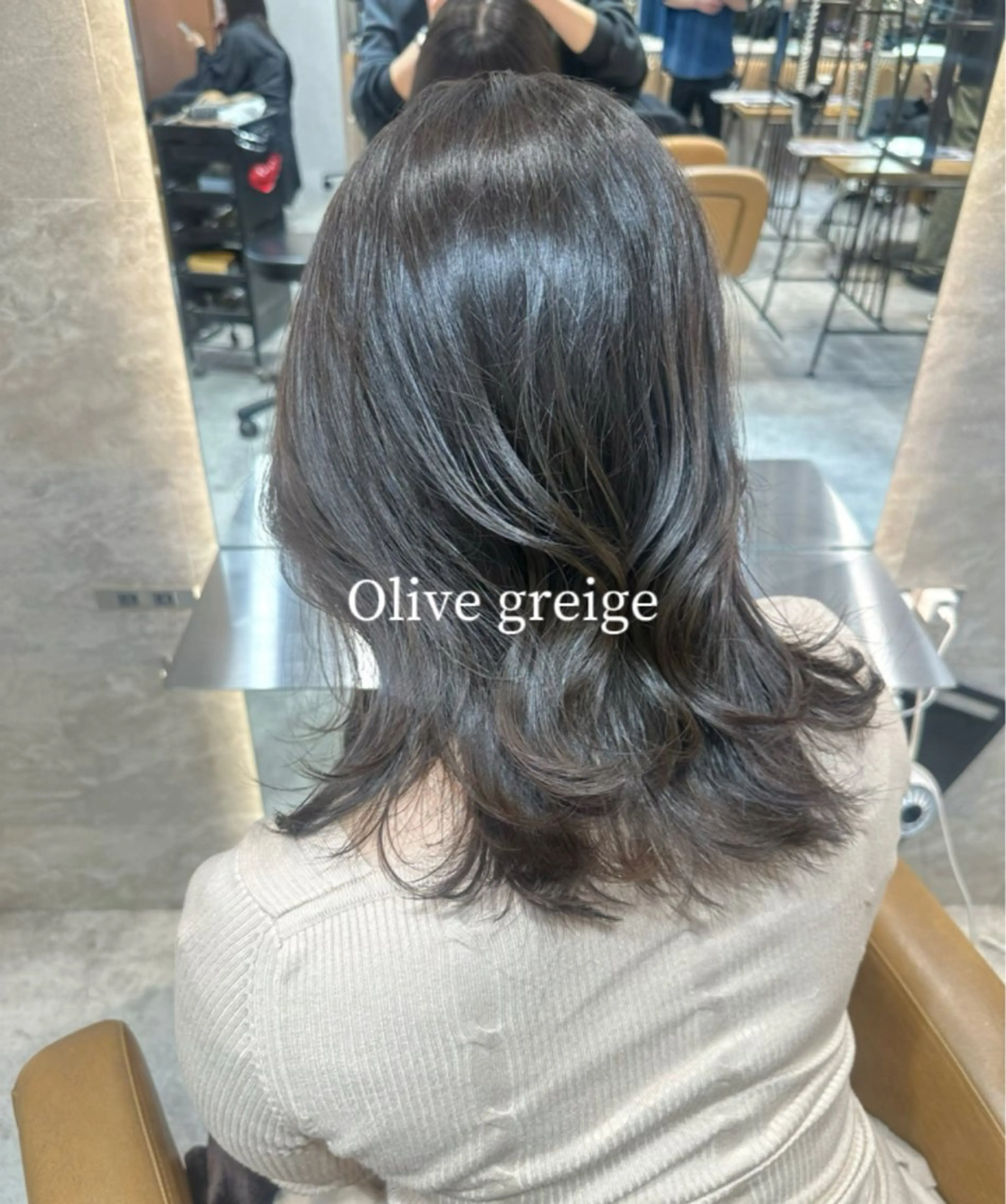 ミディアム 髪質改善 カット ヘアカラー トリートメント ヘアセット 銀座副店長/レイヤー /韓国ヘア/髪質改善のヘアスタイル