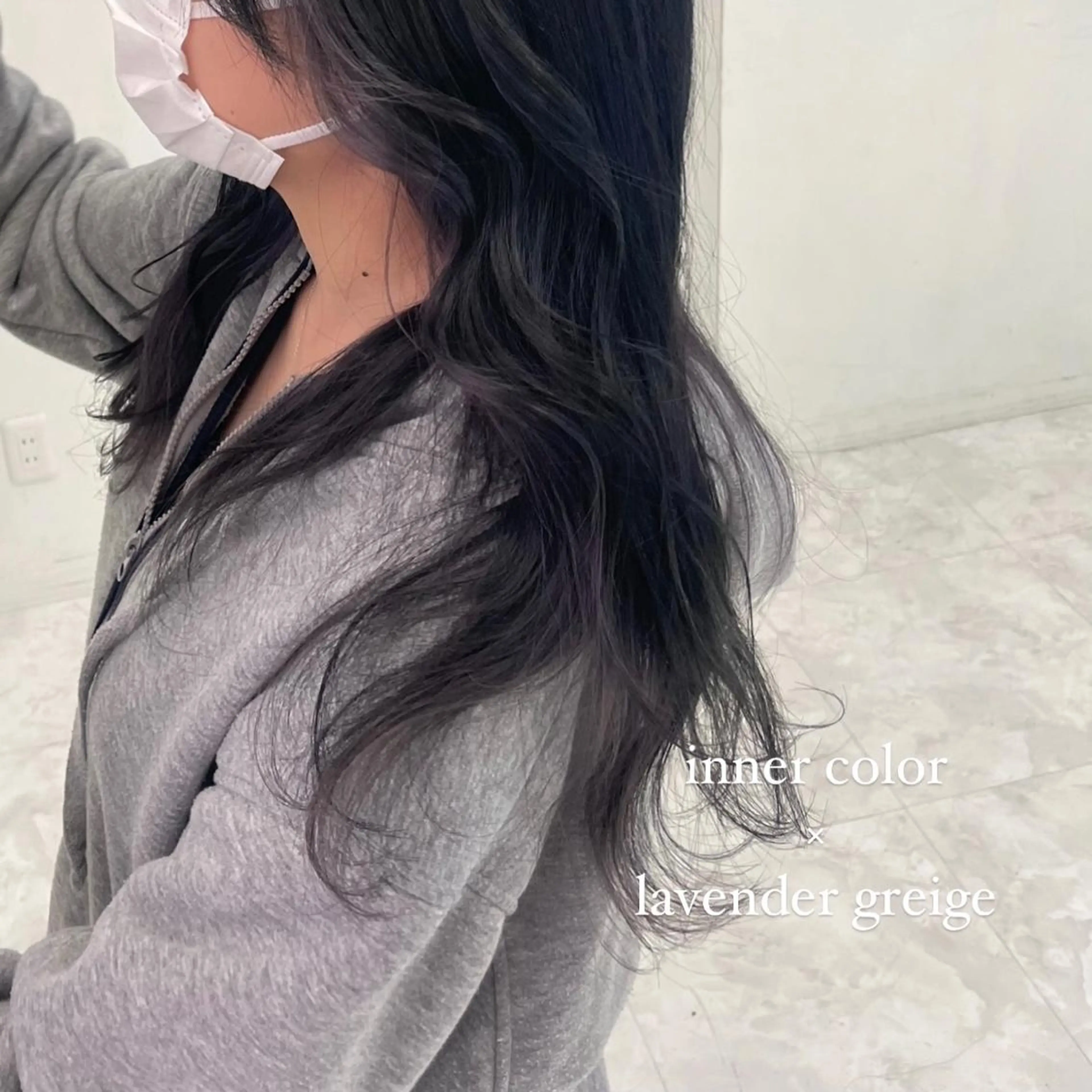 ロング カラー 韓国ヘア🇰🇷🎀 みきのヘアスタイル