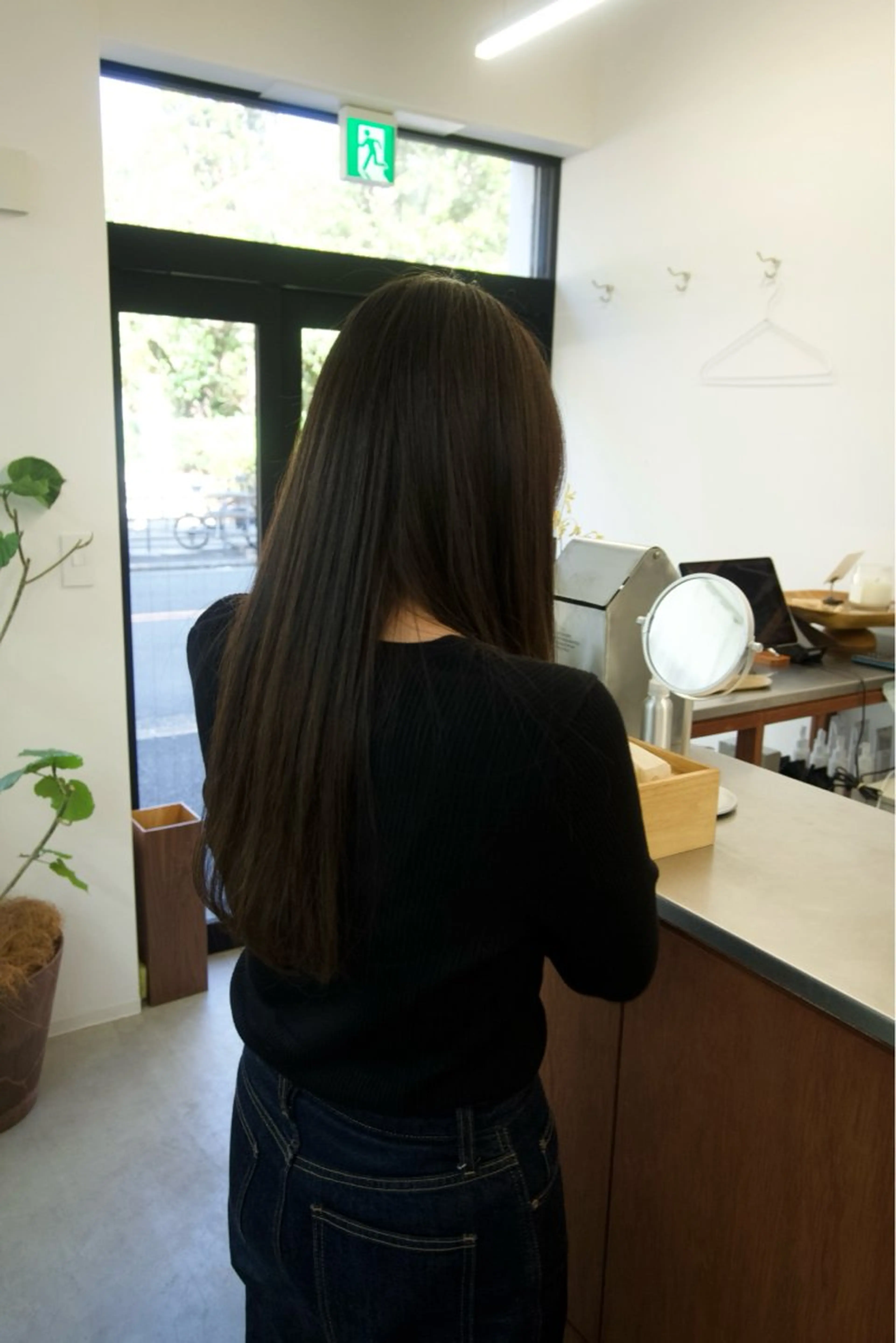 ロング ちばた/レイヤー 似合わせ/大阪中津のヘアスタイル