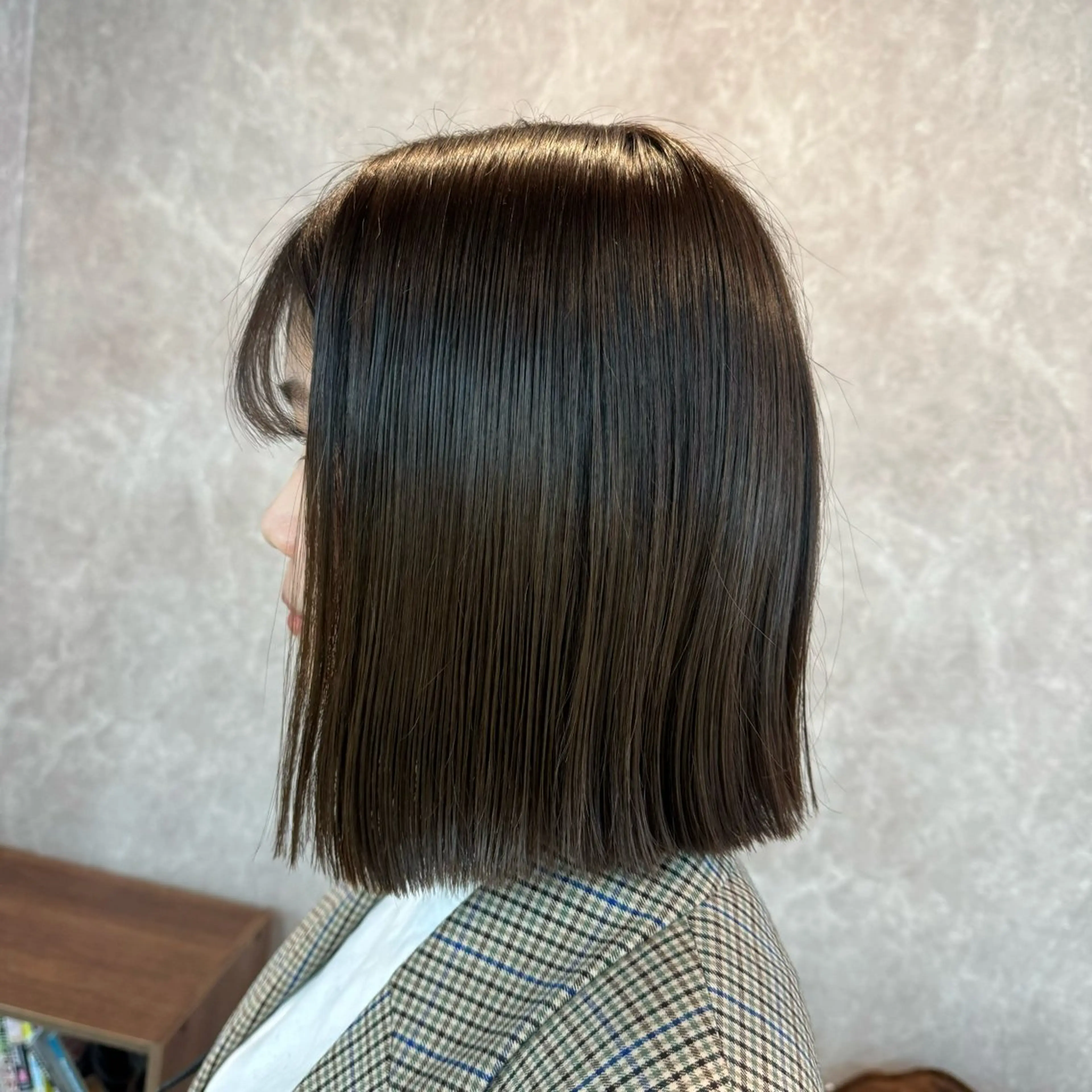 ミディアム 切りっぱなしボブ ボブ belle / Honoka🧁のヘアスタイル