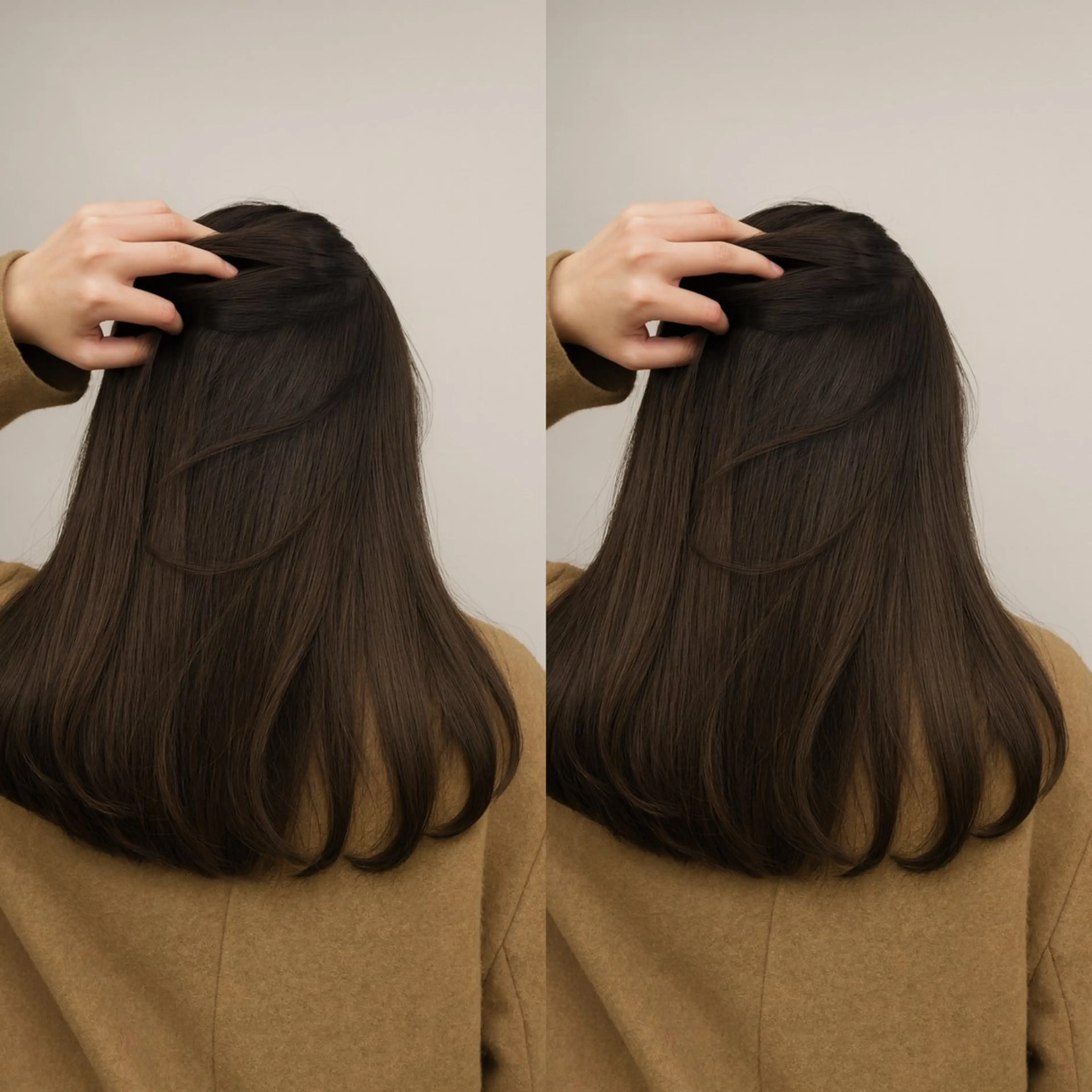 セミロング カラー 切りっぱなしボブ ベージュカラー ブリーチ ダブルカラー グレージュ カット ヘアカラー トリートメント 小顔矯正/レイヤー 透明感カラー✨生真のヘアスタイル