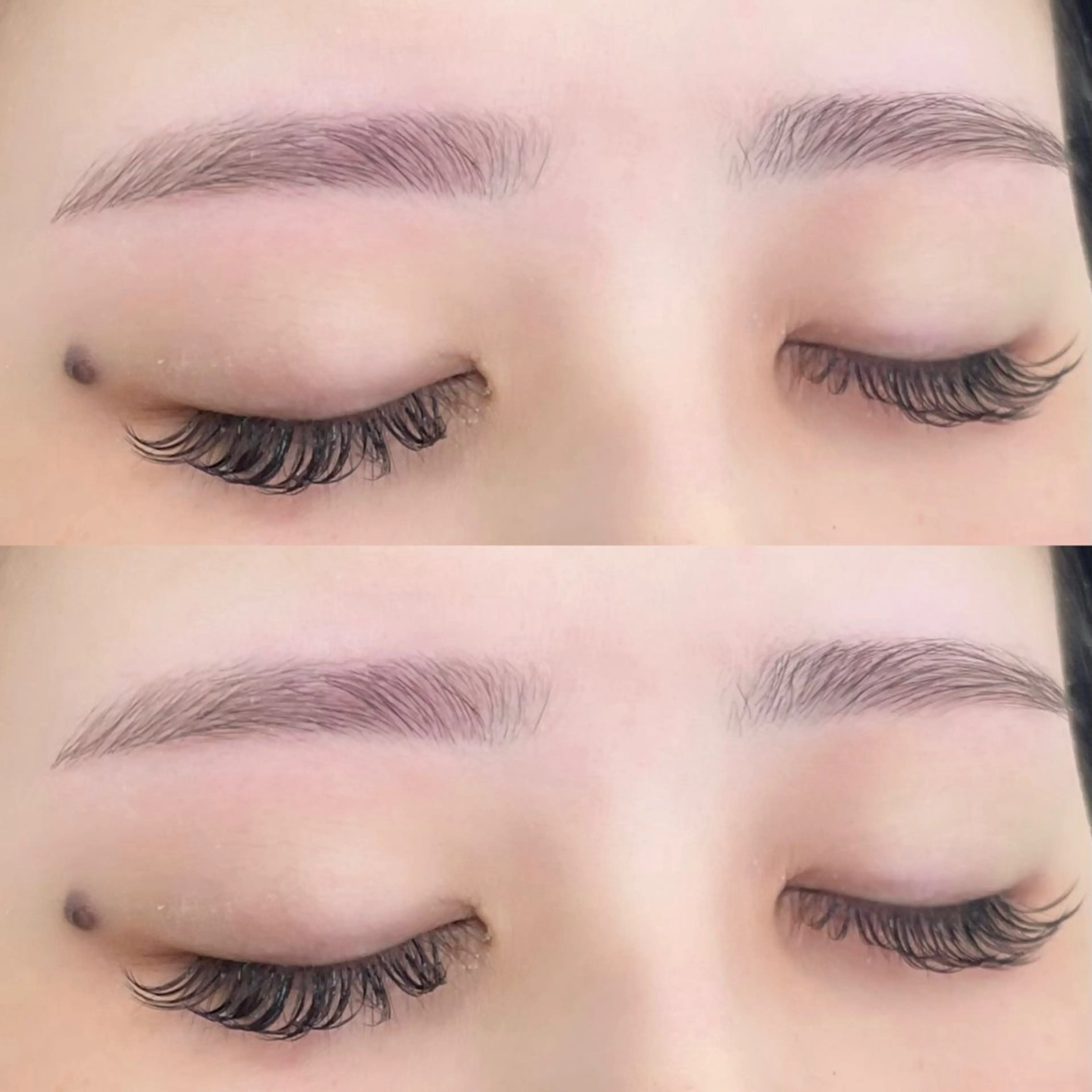 アイブロウ ワックス脱毛 眉カット CLUTCH やまなかのマツエク・マツパデザイン