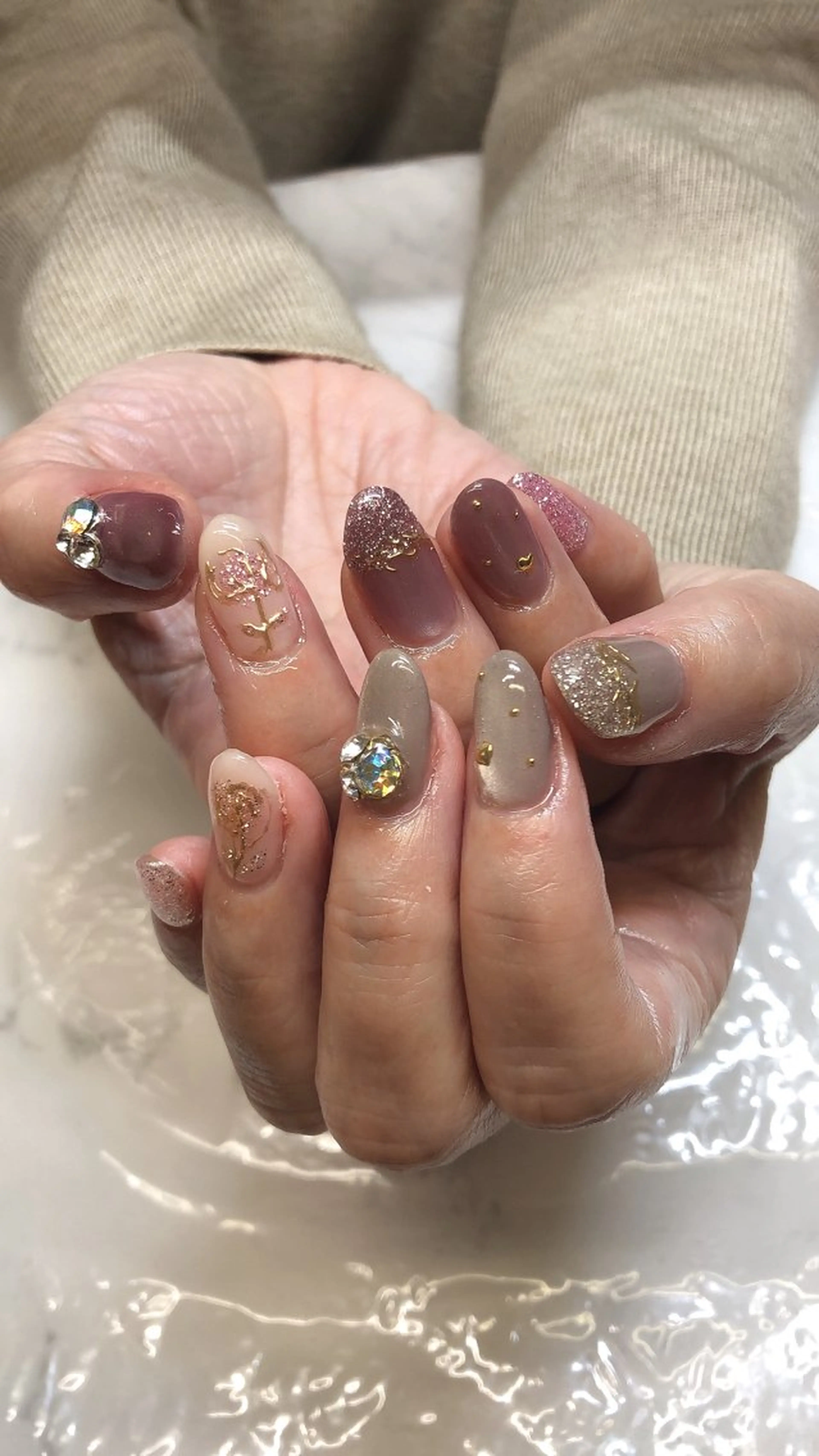 ネイル 💎Guarendo💎錦糸町店所属・✨アン ミユ✨のネイルデザイン