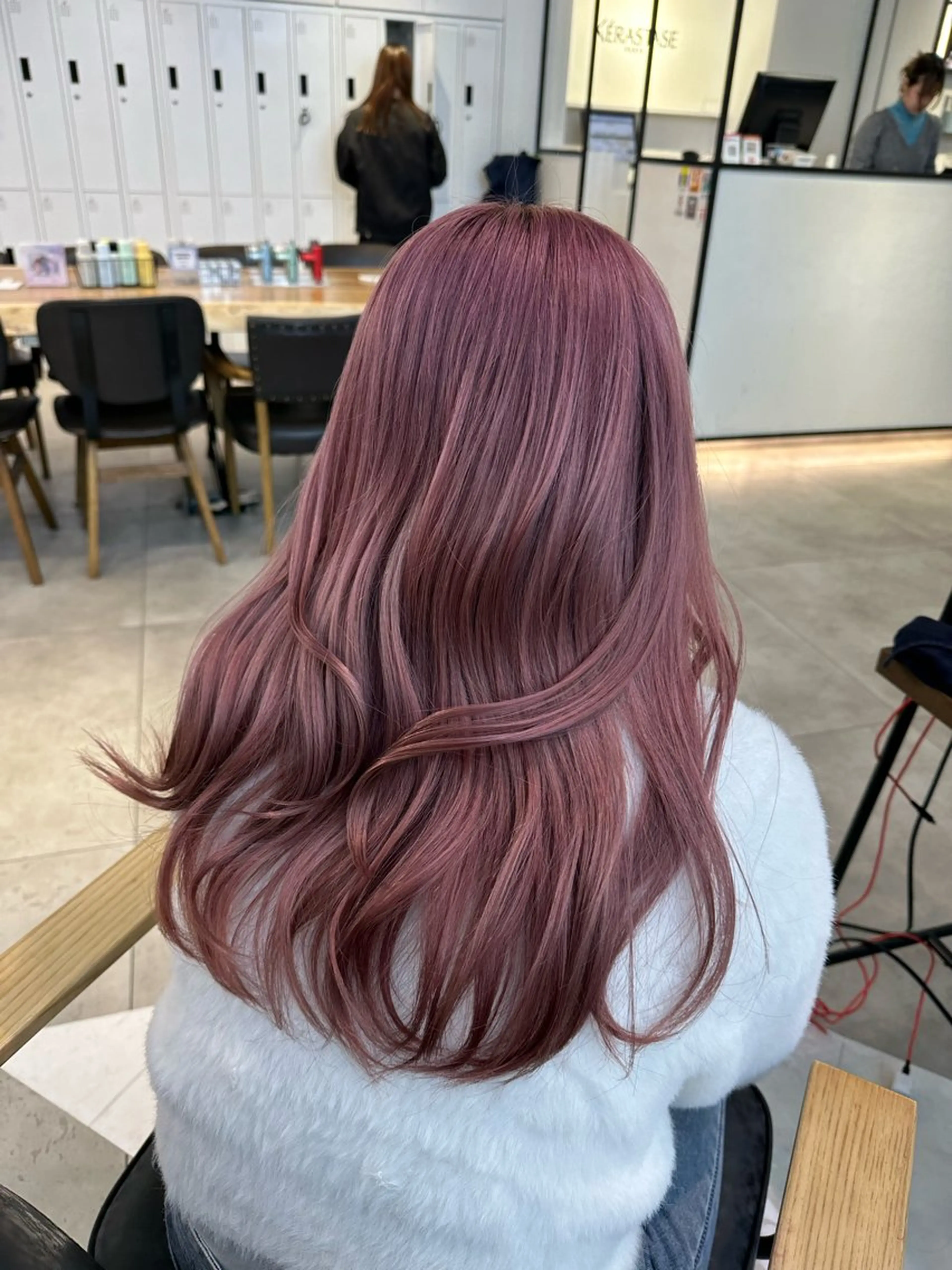 ロング ヘアカラー 🎀韓国レイヤー特化 🎀ベージュ/ミクのヘアスタイル