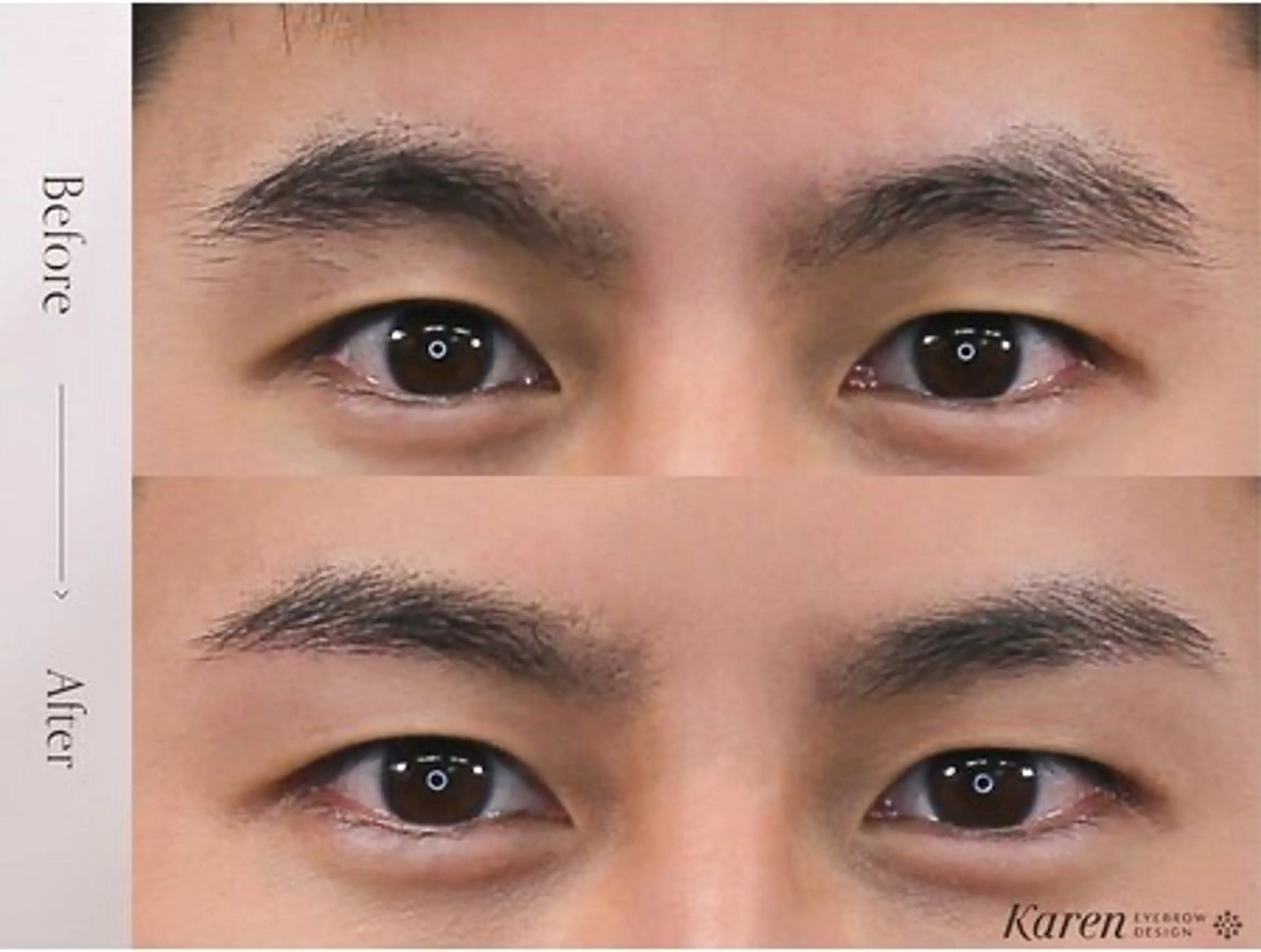 アイブロウ メンズパーマ/メンズ カット/KOIROのヘアスタイル