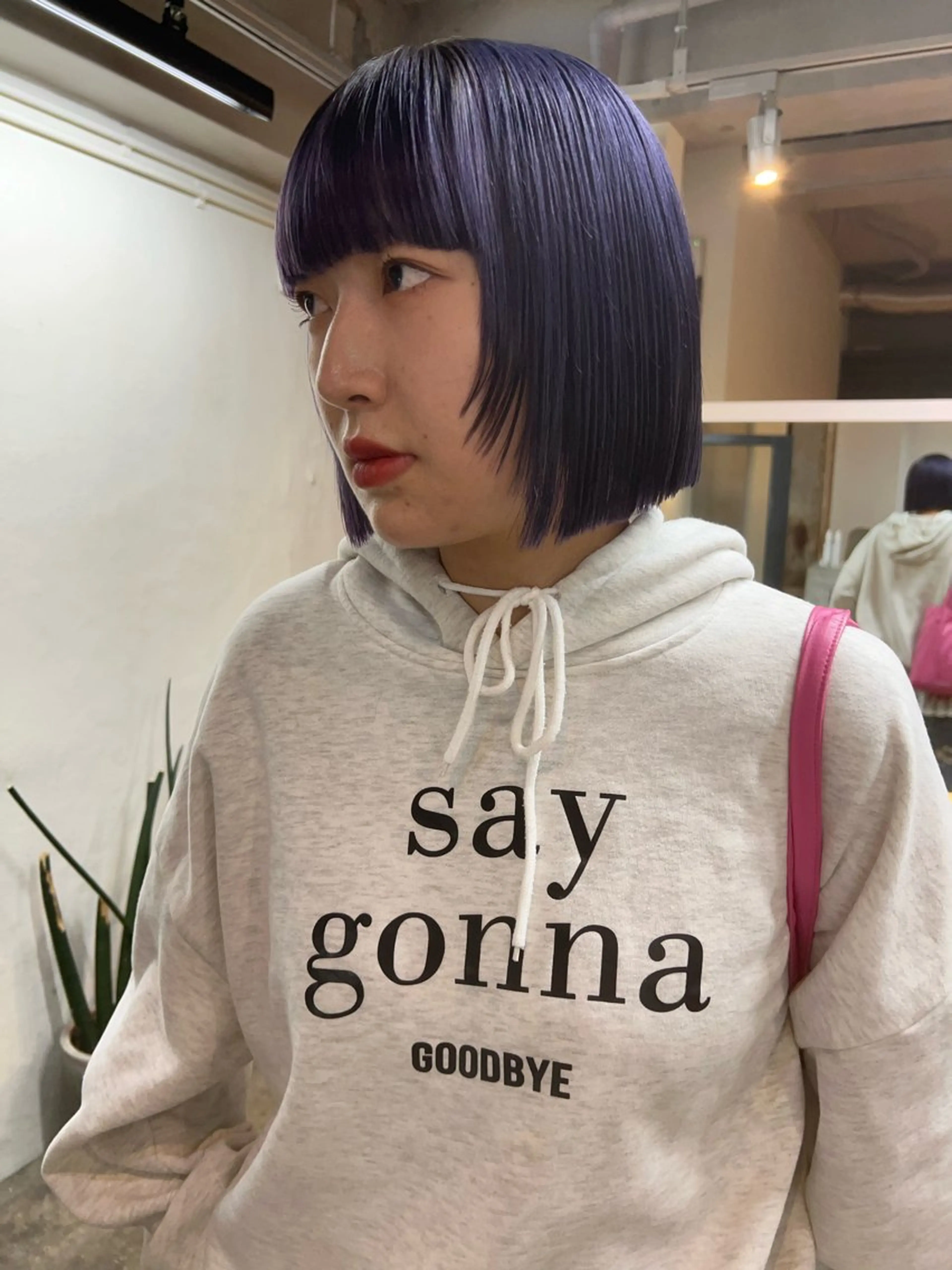 ショート カット ヘアカラー トリートメント 東のりか/ハイトーン ブリーチカラー/ボブのヘアスタイル