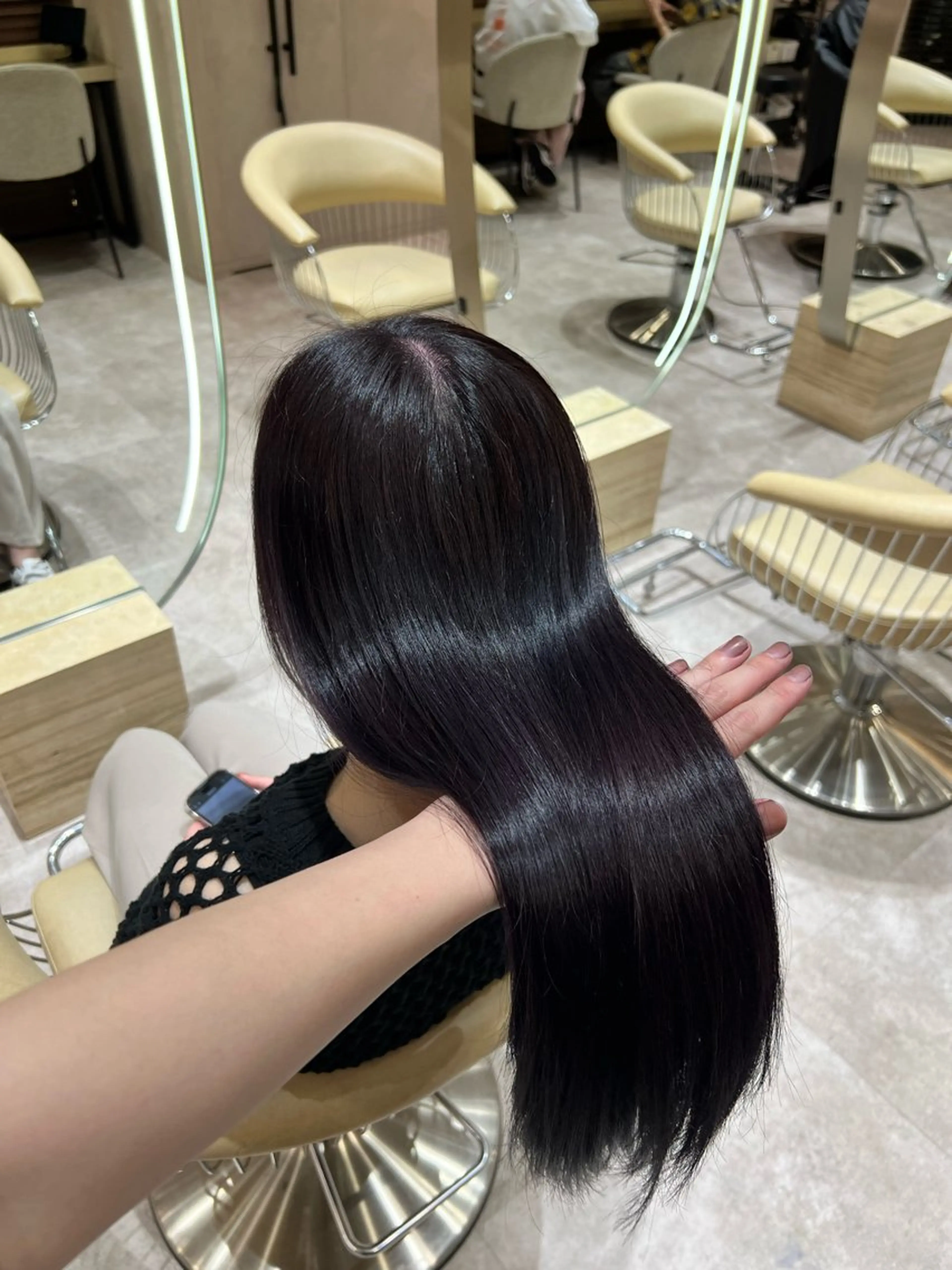 ミディアム カラー ✨髪質改善 縮毛矯正 艶髪 立川 コウキ✨のヘアスタイル