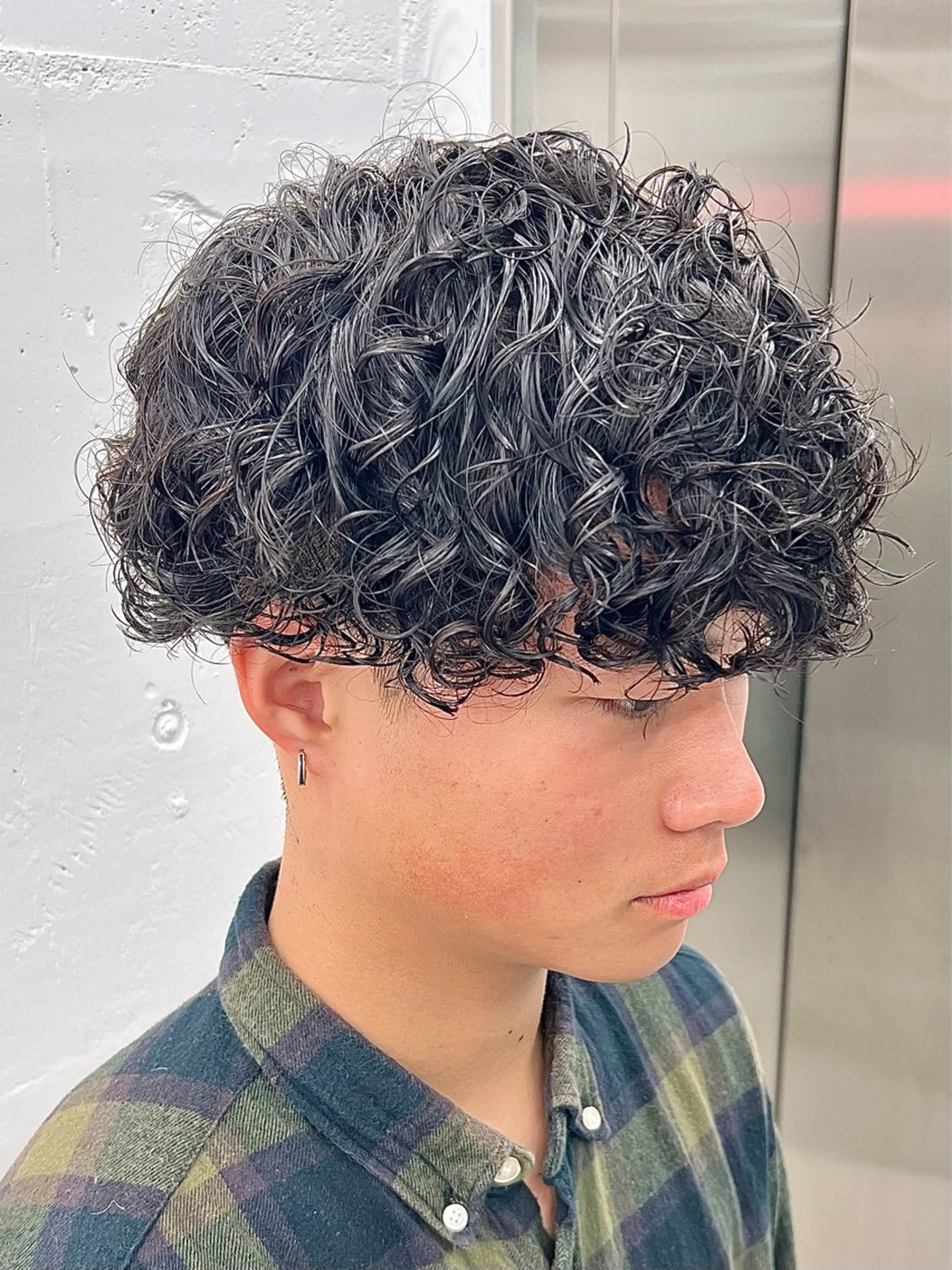 ショート パーマ メンズ men’s salon NOA solte. 【メンズサロン ノアソルテ】所属・メンズパーマ職人 加藤 弘貴のヘアスタイル