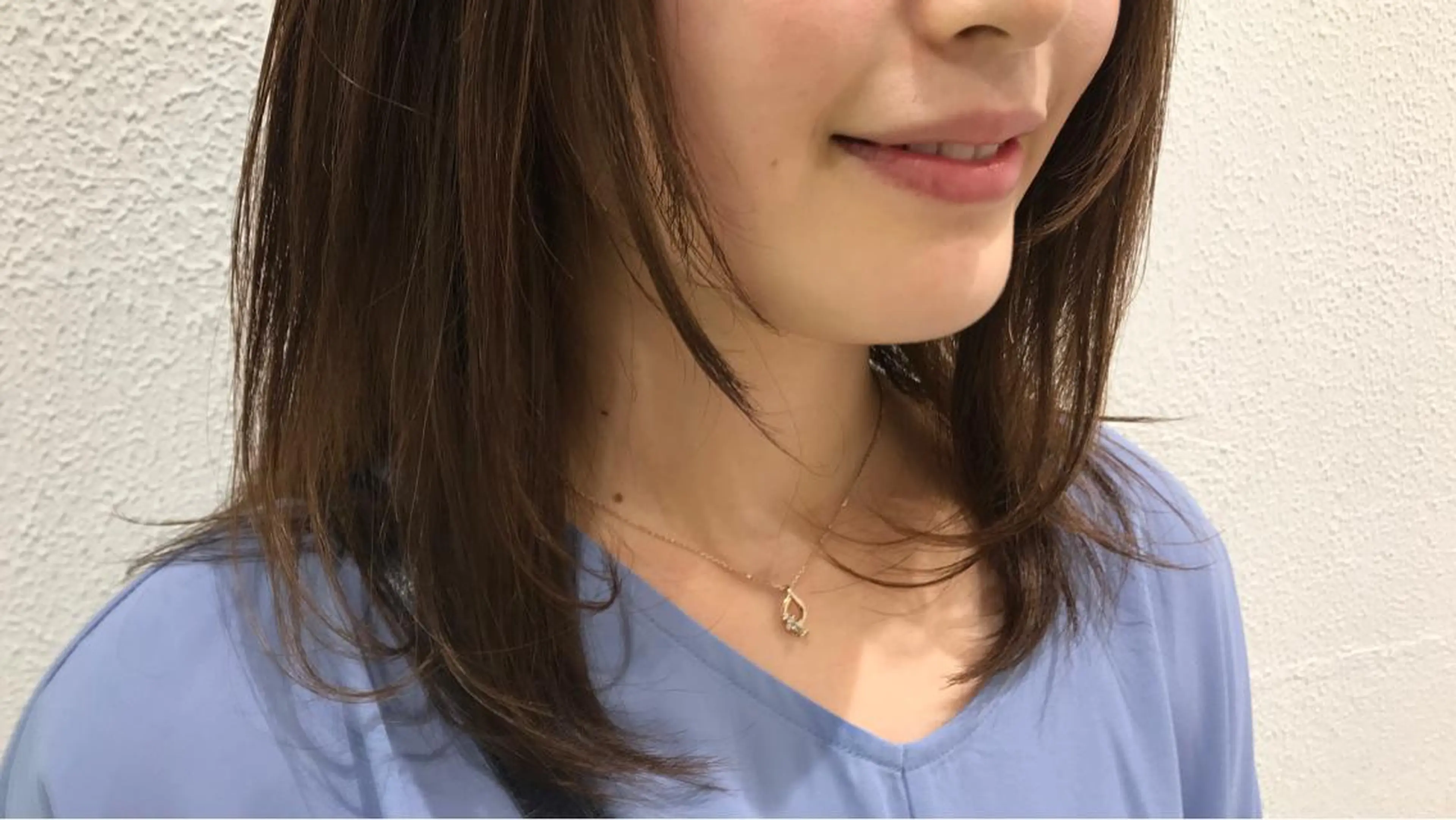 ミディアム パーマ 縮毛矯正 ウエモト　タク ショート/レイヤーのヘアスタイル