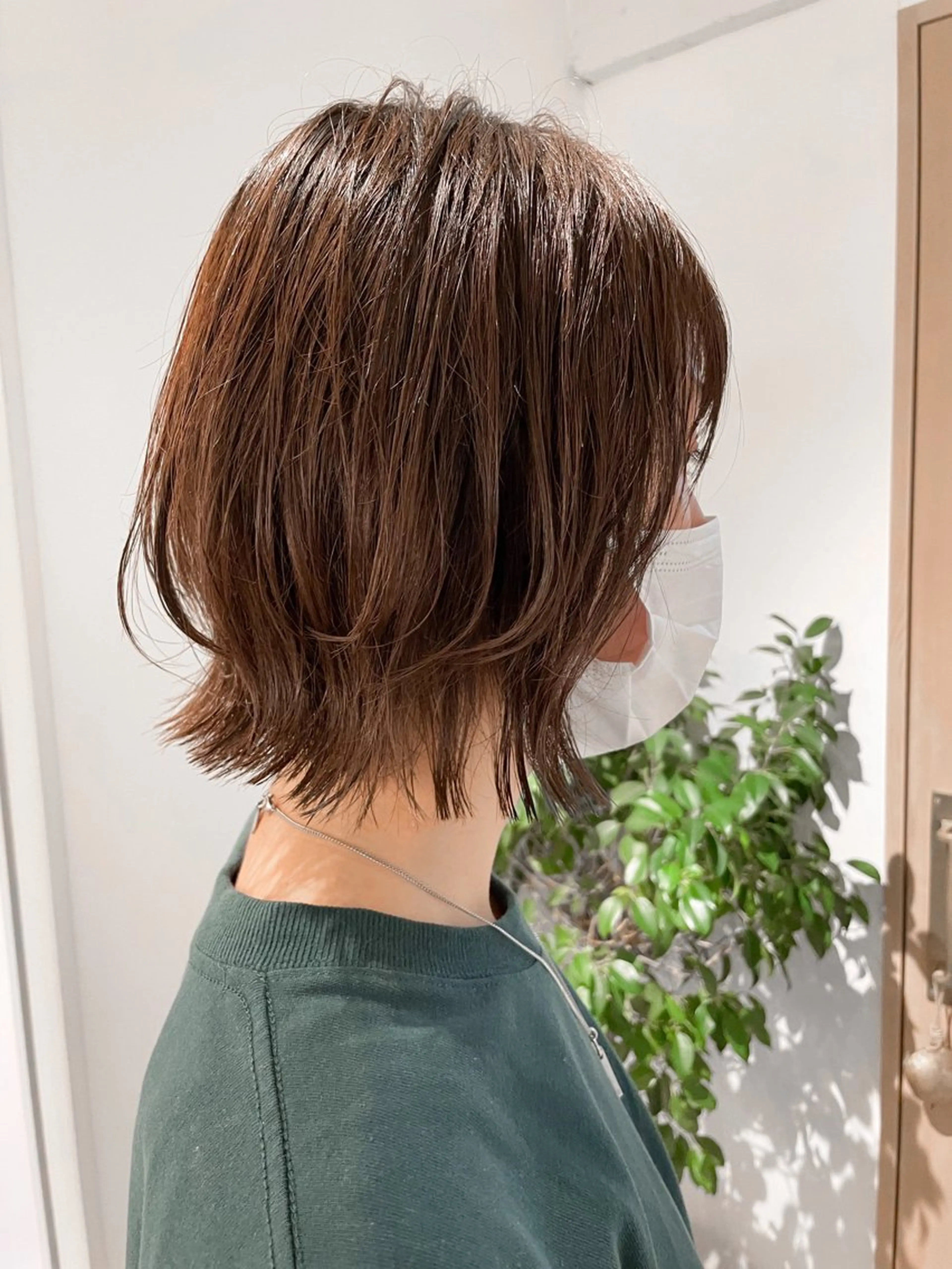 ミディアム カラー カラー/レイヤー /カット泉谷七登のヘアスタイル