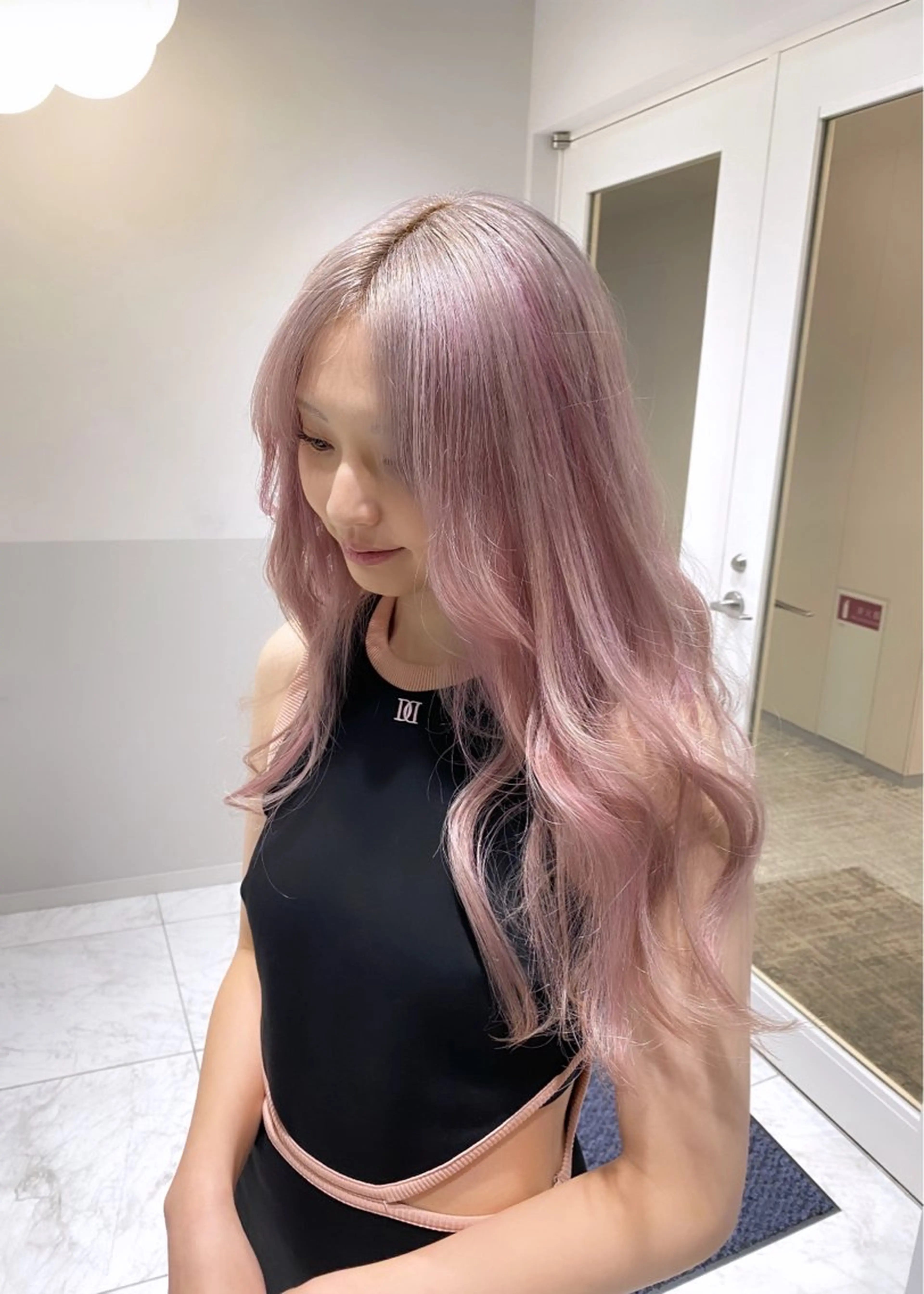 ロング カラー ヘアアレンジ メンズ ヘアカラー トリートメント SALOWIN所属・ハイトーン美容師 MASATOのヘアスタイル