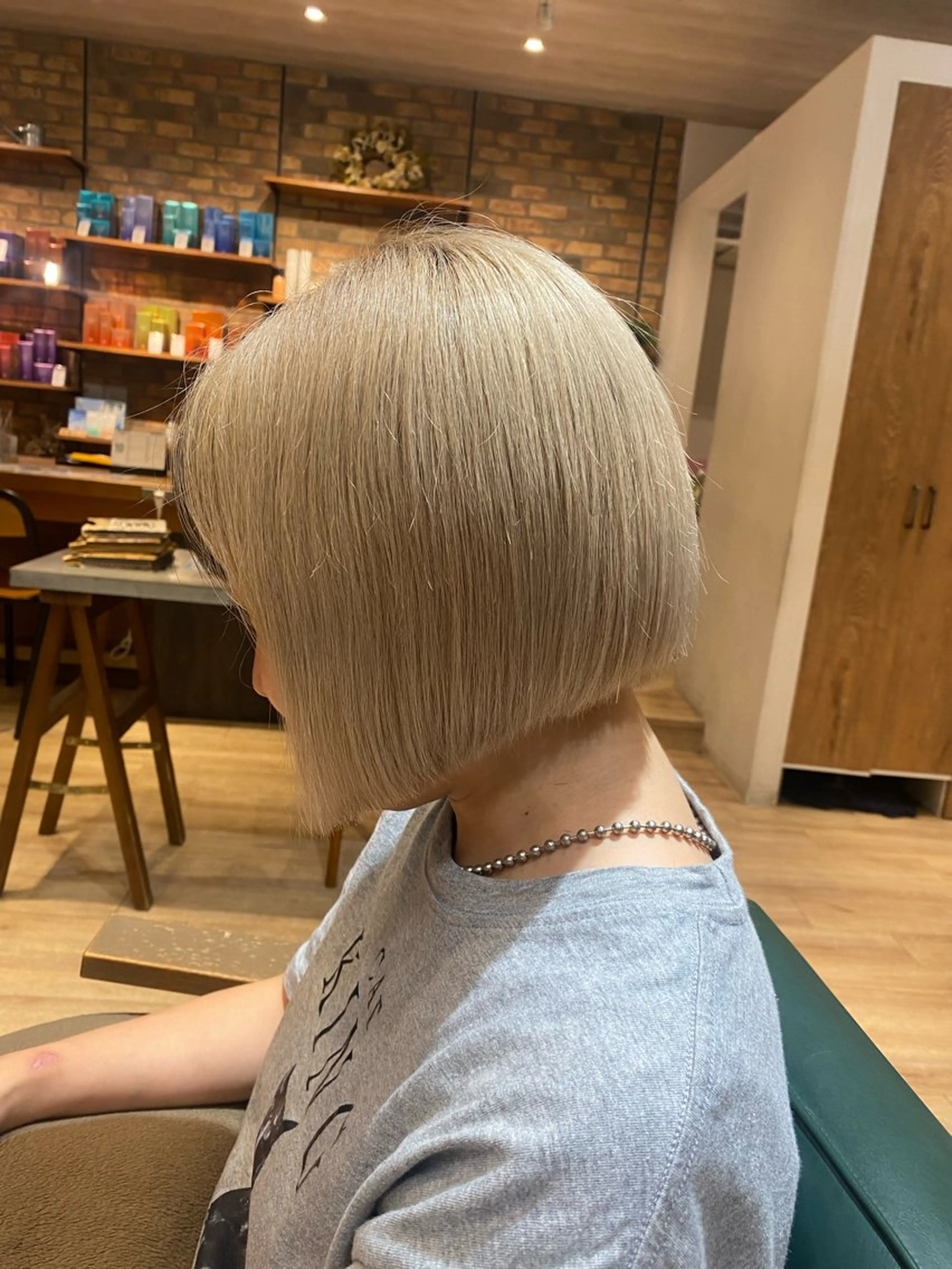 ショート 🪞艶カラー/ボブ/ 矯正/高橋亜実🪞のヘアスタイル