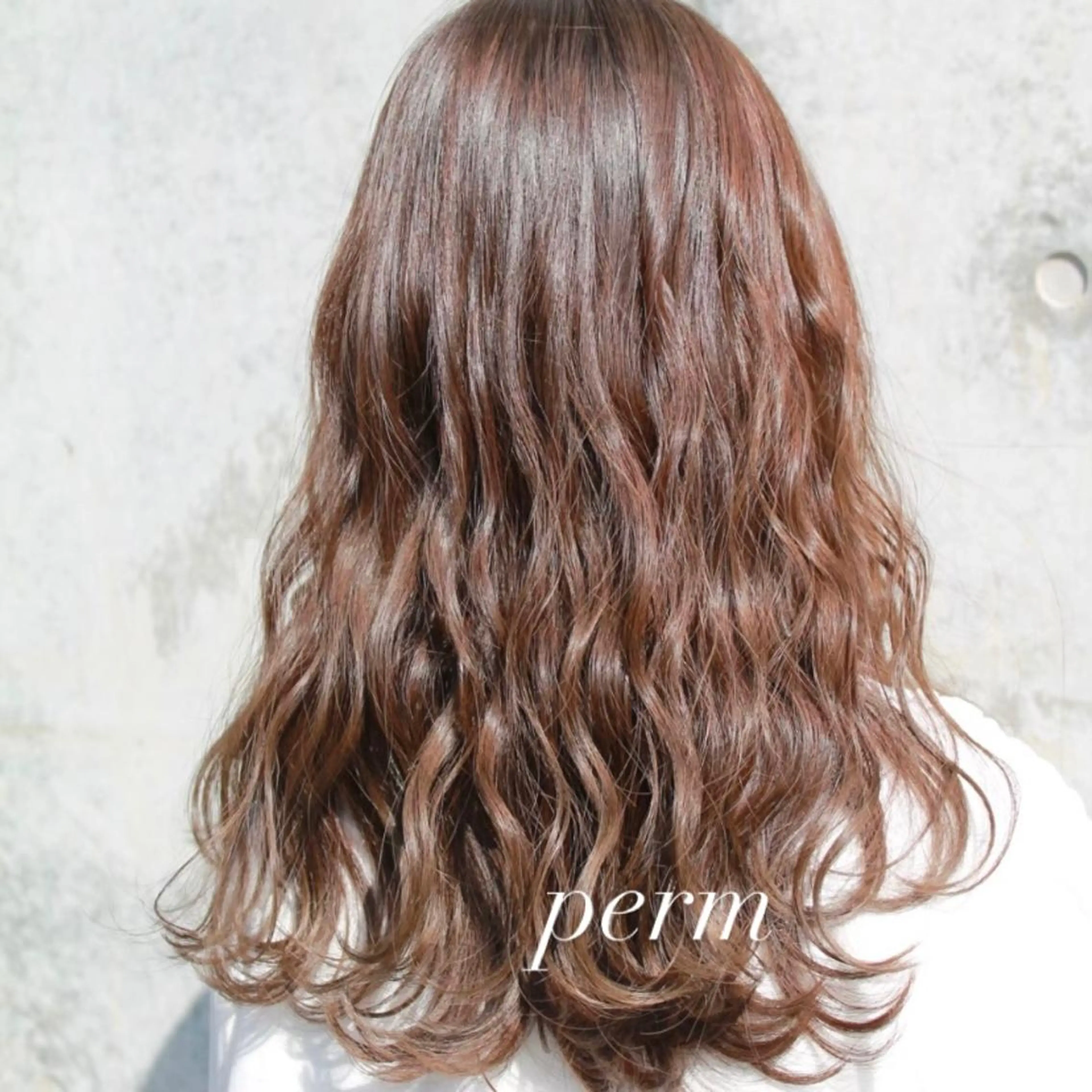 セミロング パーマ セミロングパーマ fullbloom hair&spa所属・DAIKIベージュ 🍂レイヤーカットのヘアスタイル